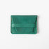 Green Bison Flap Wallet- mens leather wallet - handmade leather wallets at KMM & Co.