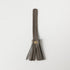 Grey Cypress Mini Tassel- leather tassel keychain - KMM & Co.