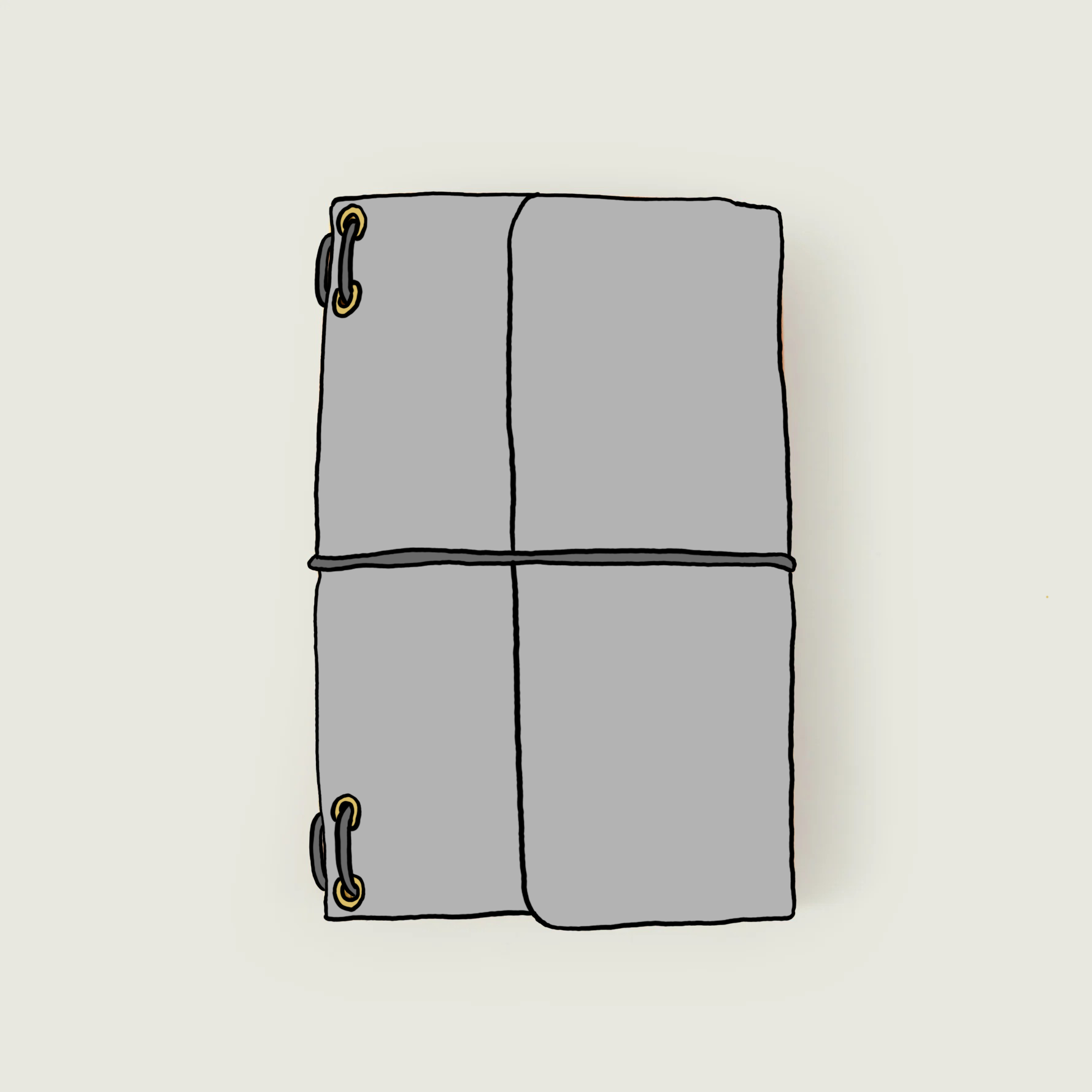 Horween Roulette Mini Travel Journal