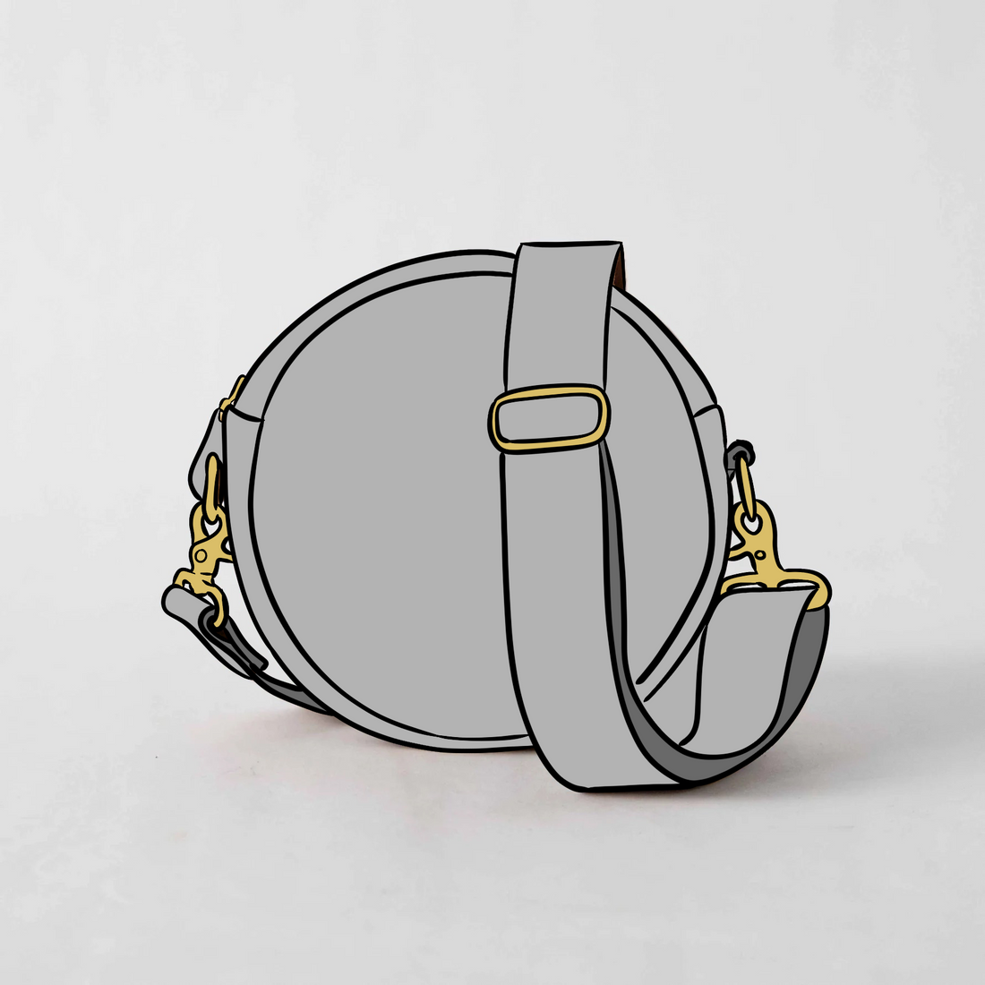 Horween roulette Small Canteen Bag