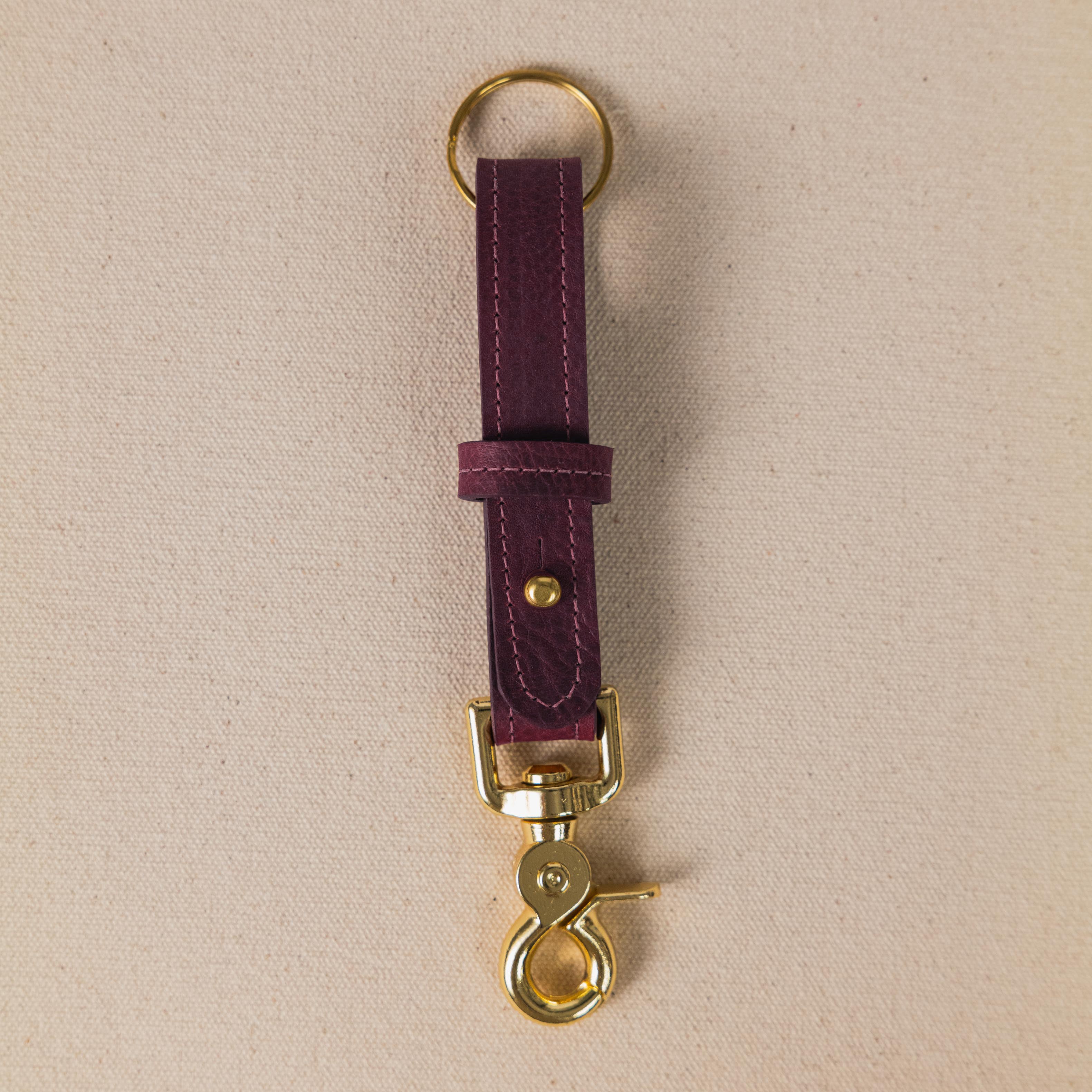 Kodiak Key Lanyard- leather keychain for men and women - KMM &amp; Co.