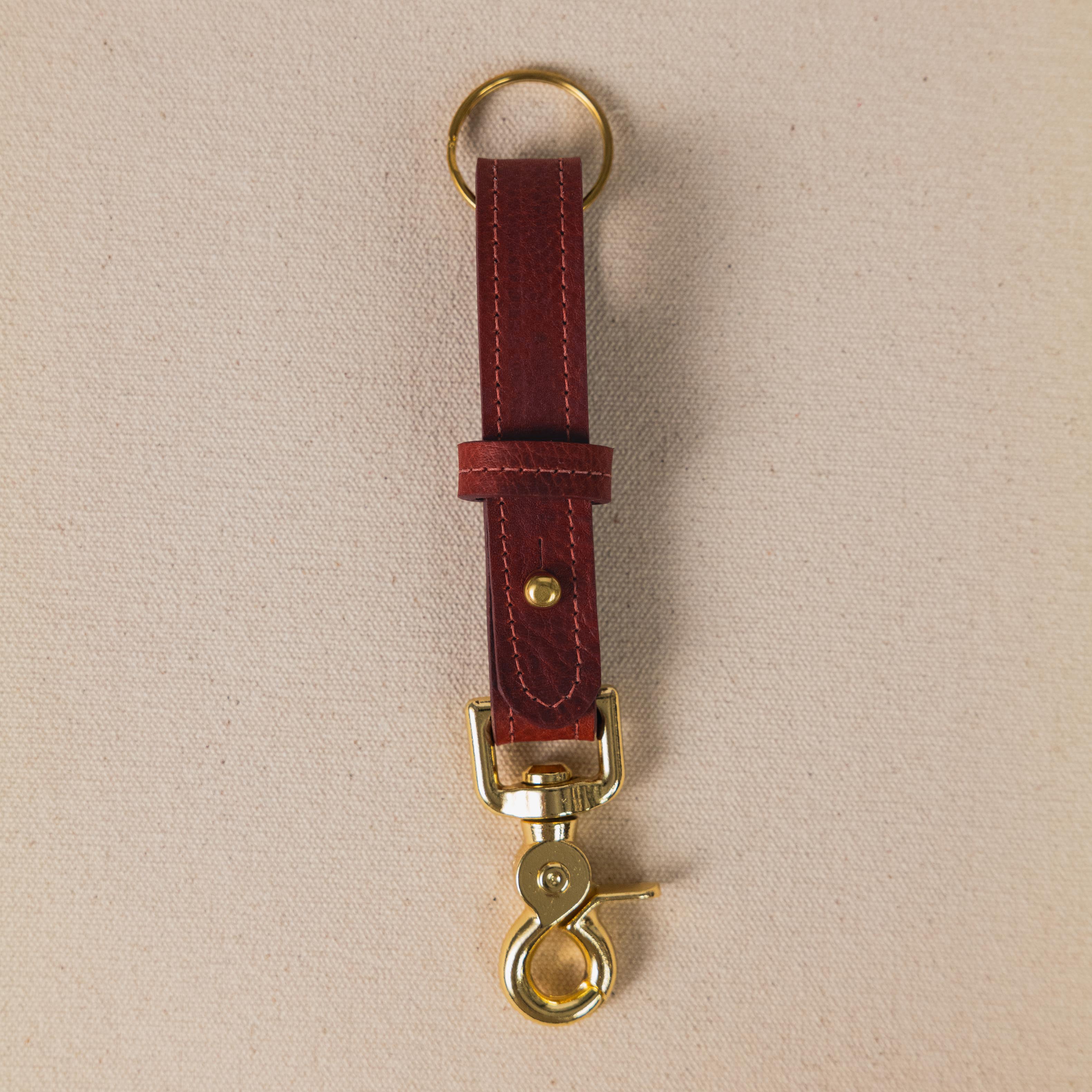 Kodiak Key Lanyard- leather keychain for men and women - KMM &amp; Co.