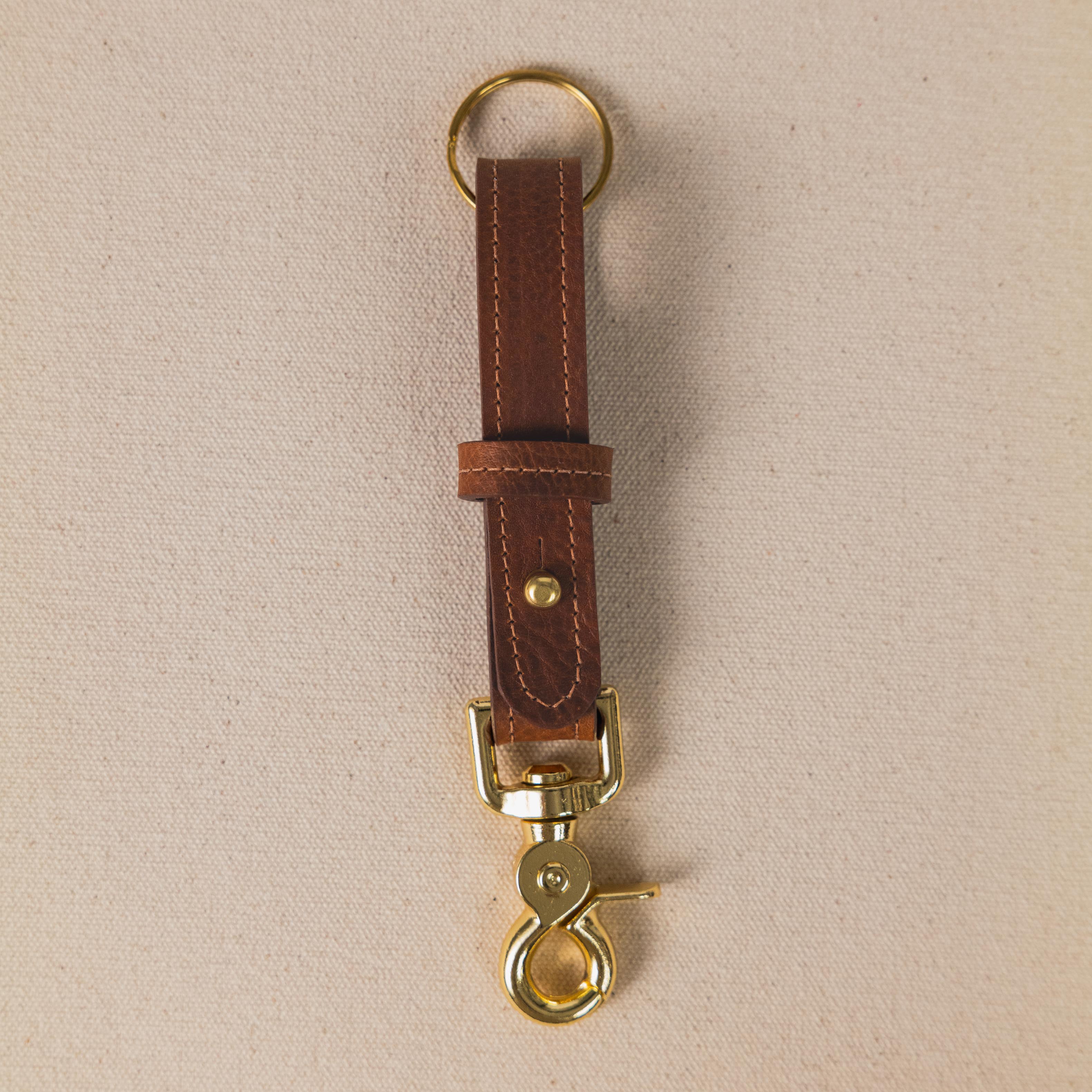Kodiak Key Lanyard- leather keychain for men and women - KMM &amp; Co.
