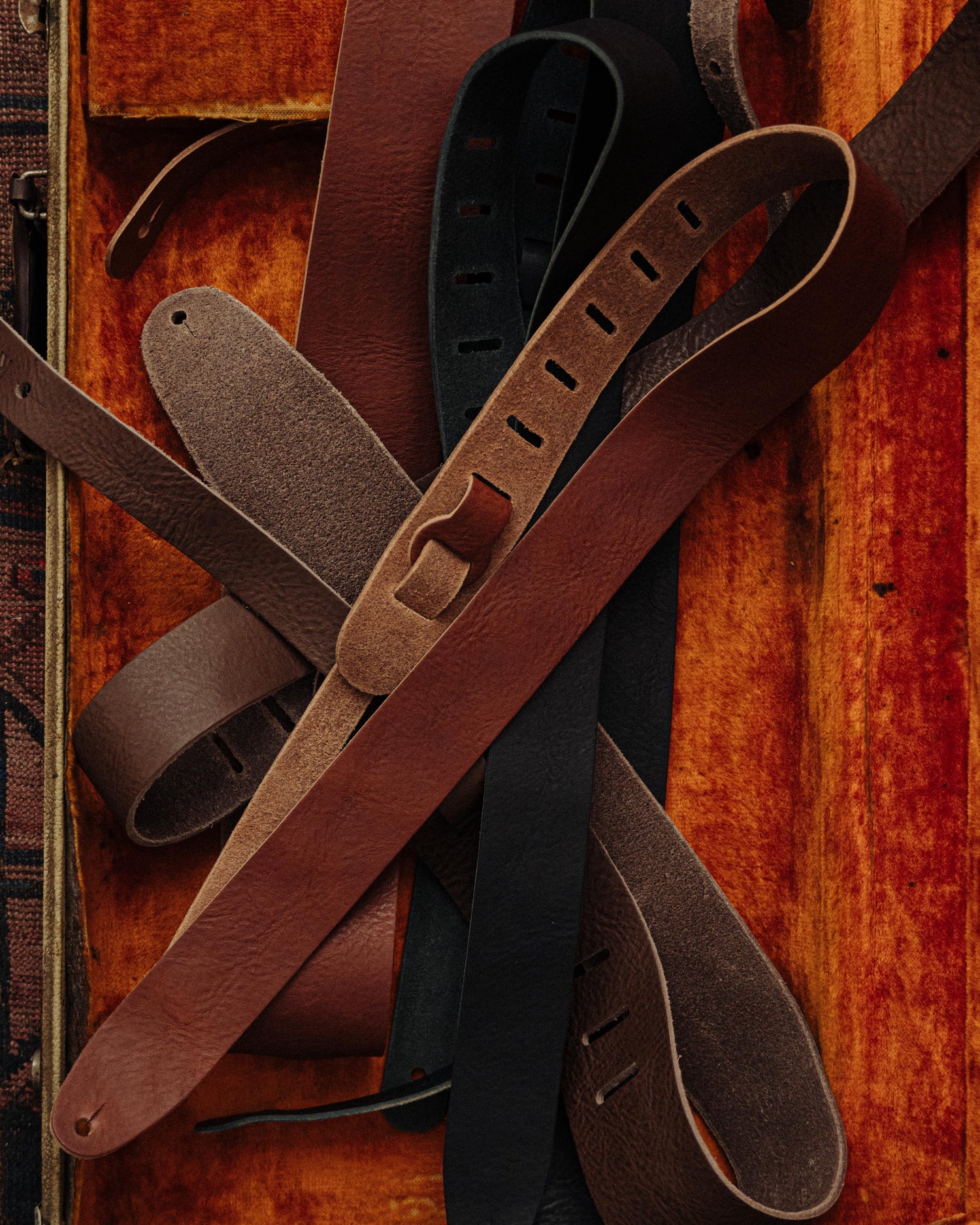 Black 3" Guitar Strap