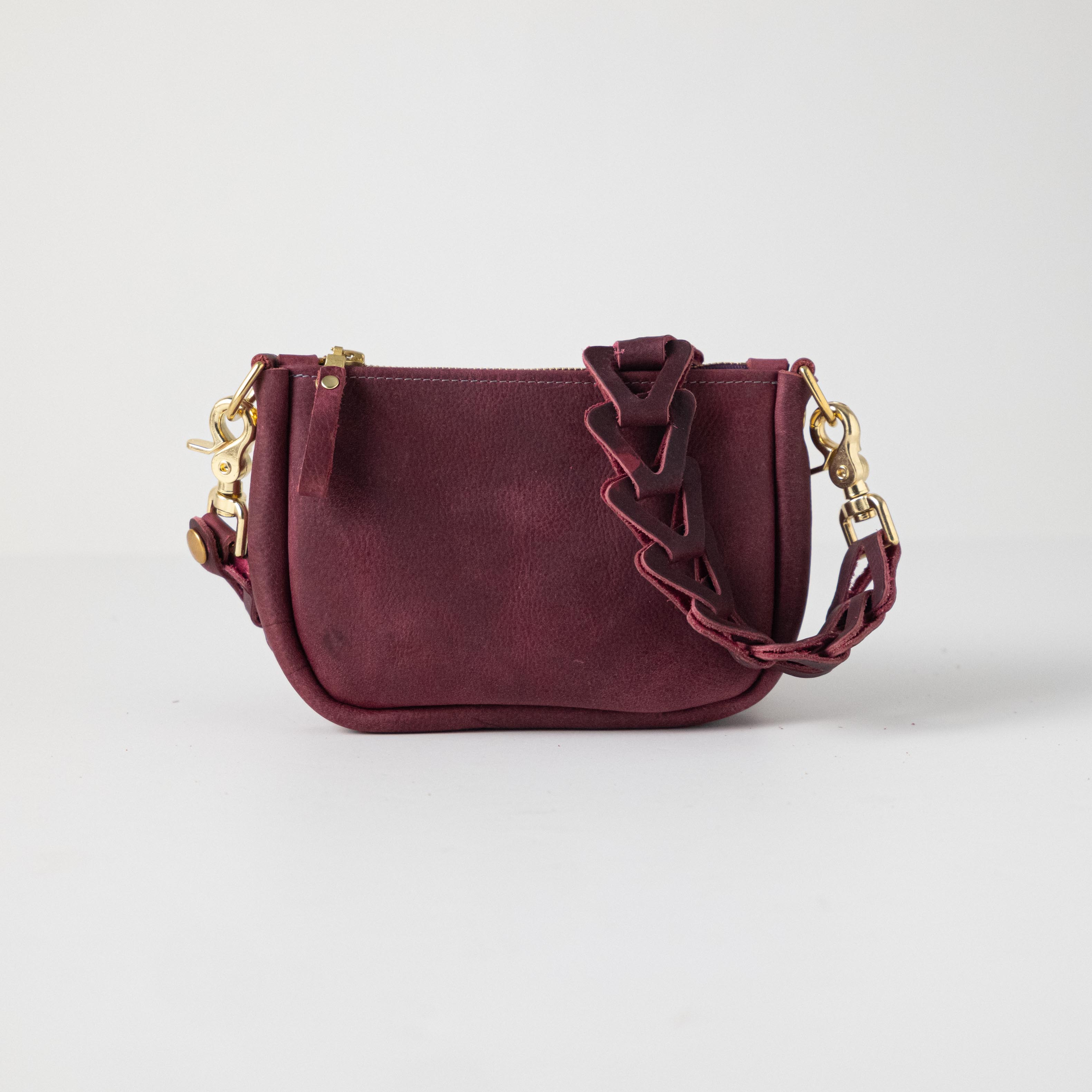 Purple Kodiak Mini Crossbody Bag