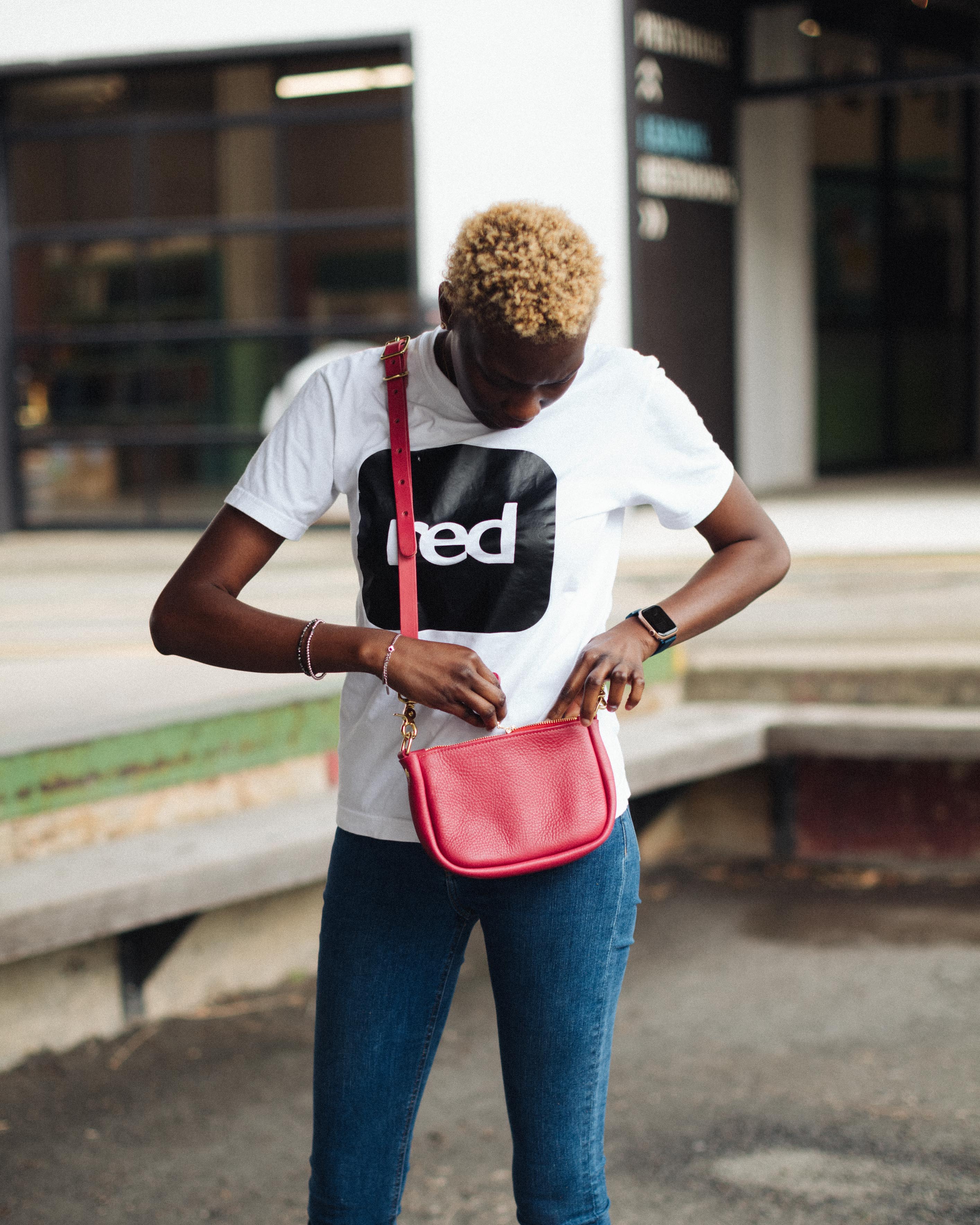 Rose Cypress Mini Crossbody Bag