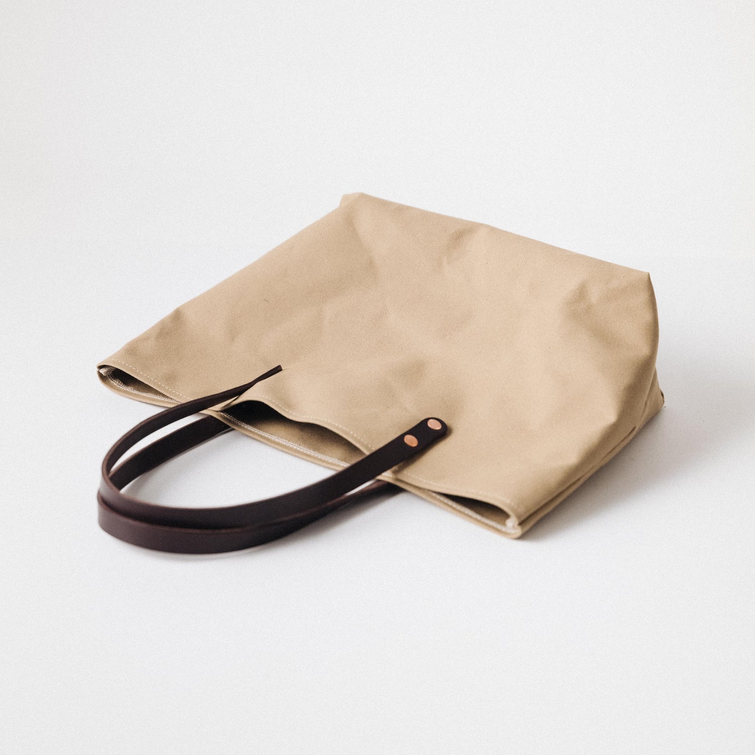 Field Tan Canvas East West Tote