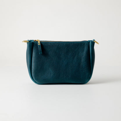 Dark Teal Bulldog Crossbody Bag