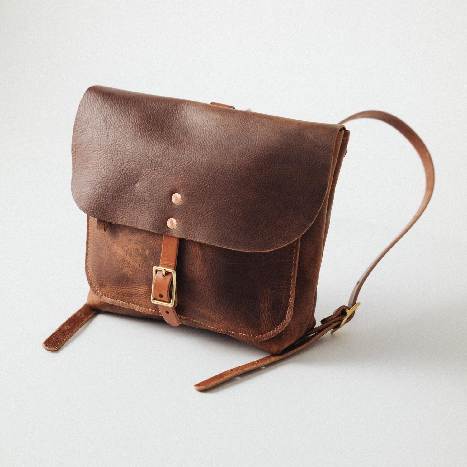 Leather Roulette Backpack