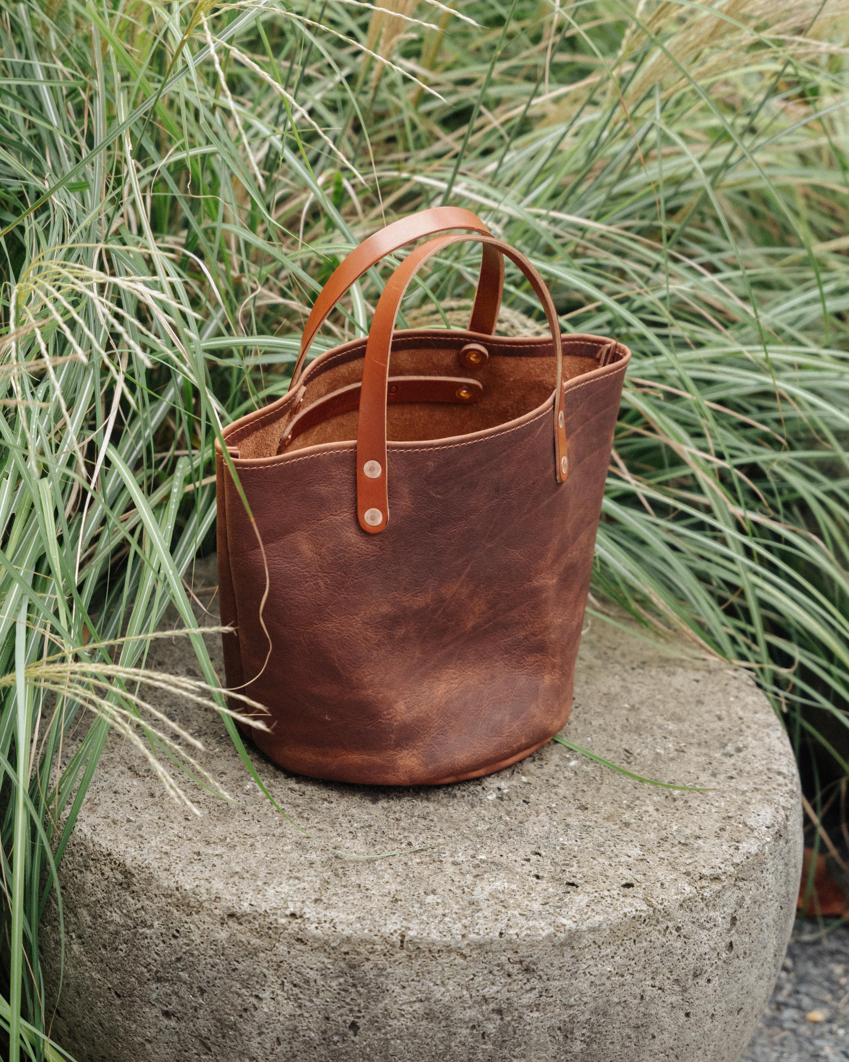 Horween Roulette Bucket Tote