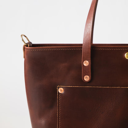 British Tan Double Shot East West Travel Tote