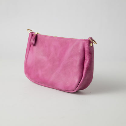 Pink Bulldog Mini Crossbody Bag