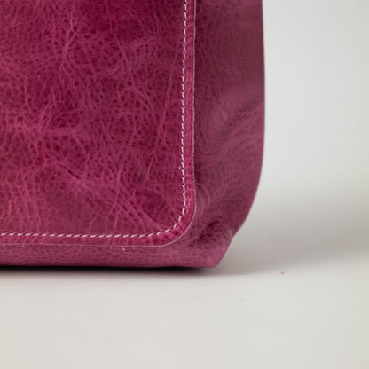 Pink Bulldog Mini Travel Tote