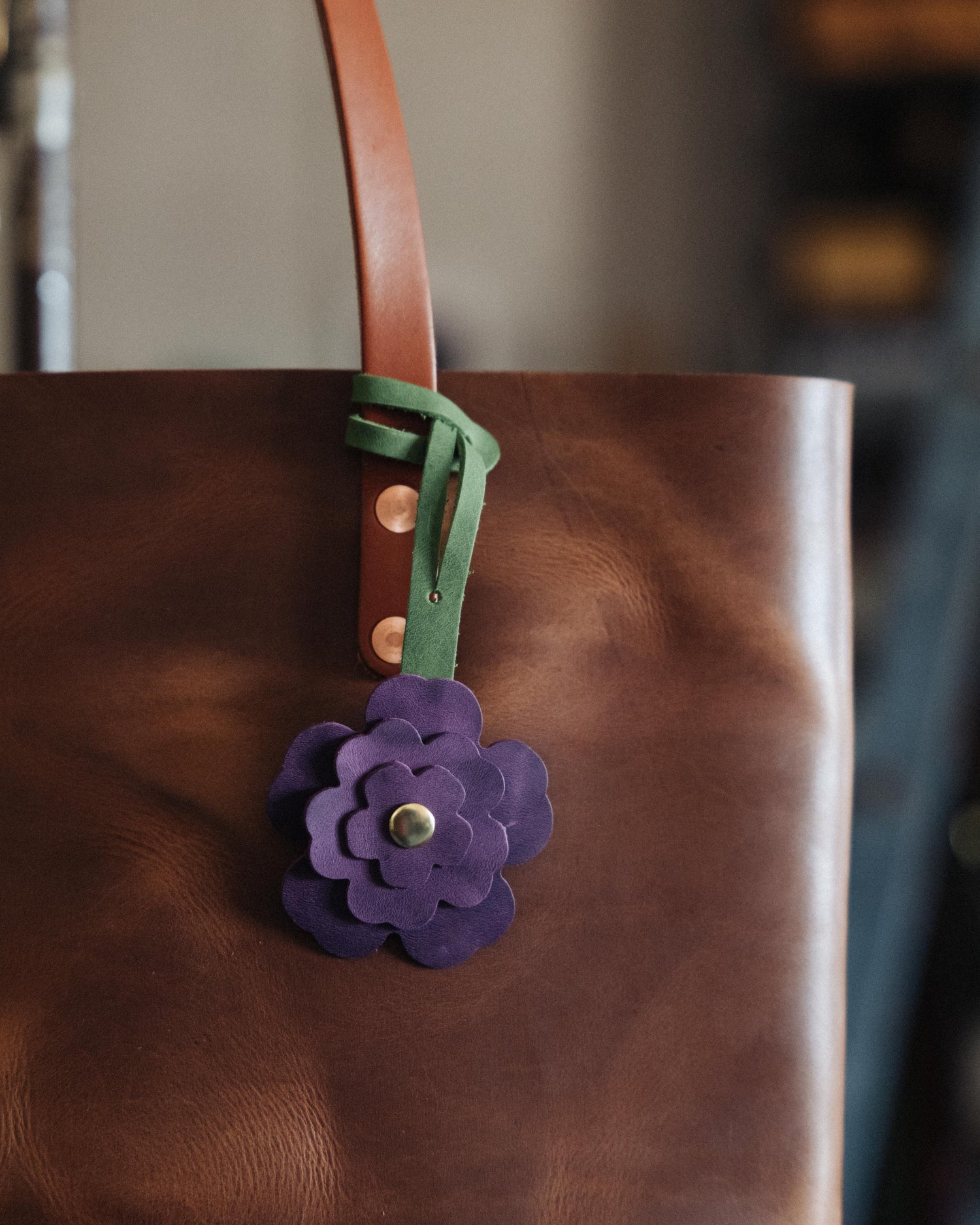 Custom Dearborn Flower Charm