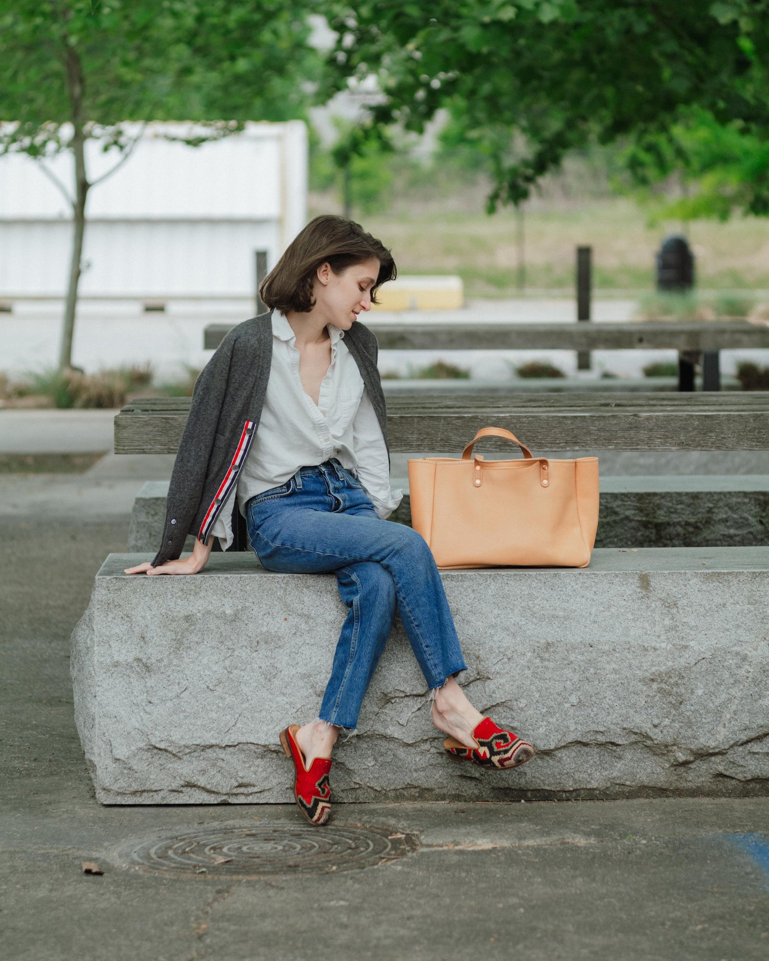 Horween Roulette Utility Tote