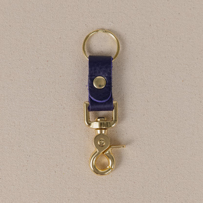 Violet Cypress Key Clip
