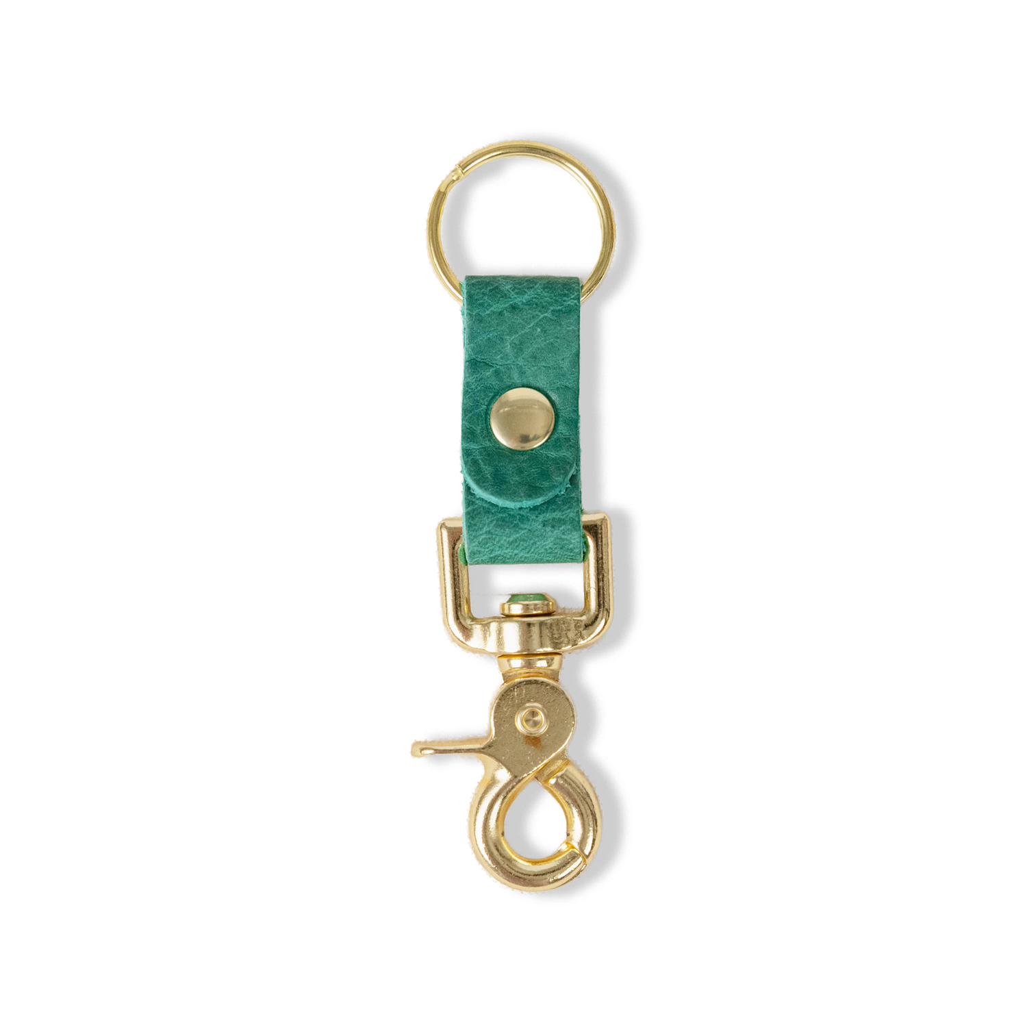 Teal Kodiak Key Clip