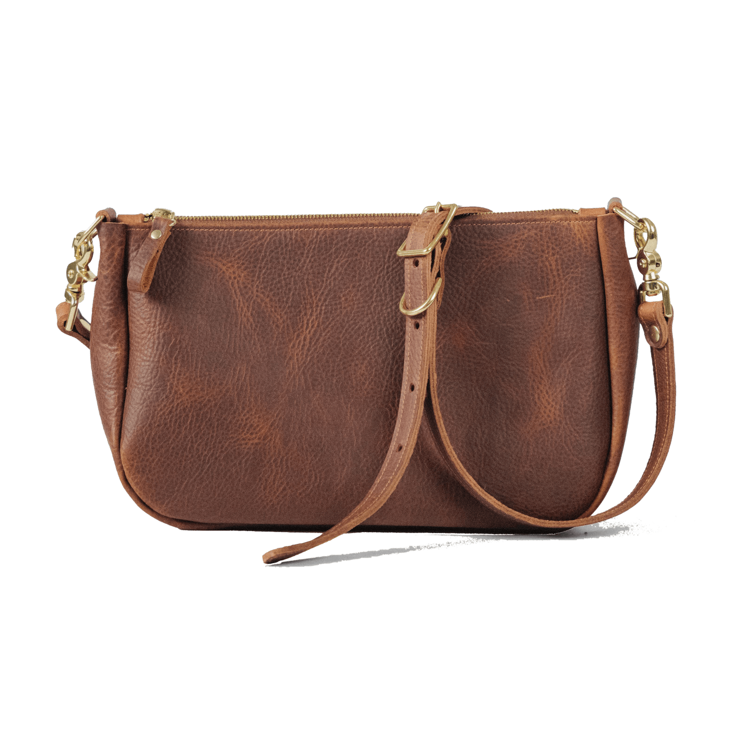 Tan Kodiak Crossbody Bag