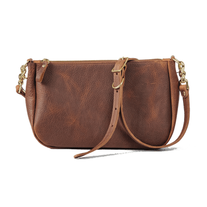 Tan Kodiak Crossbody Bag