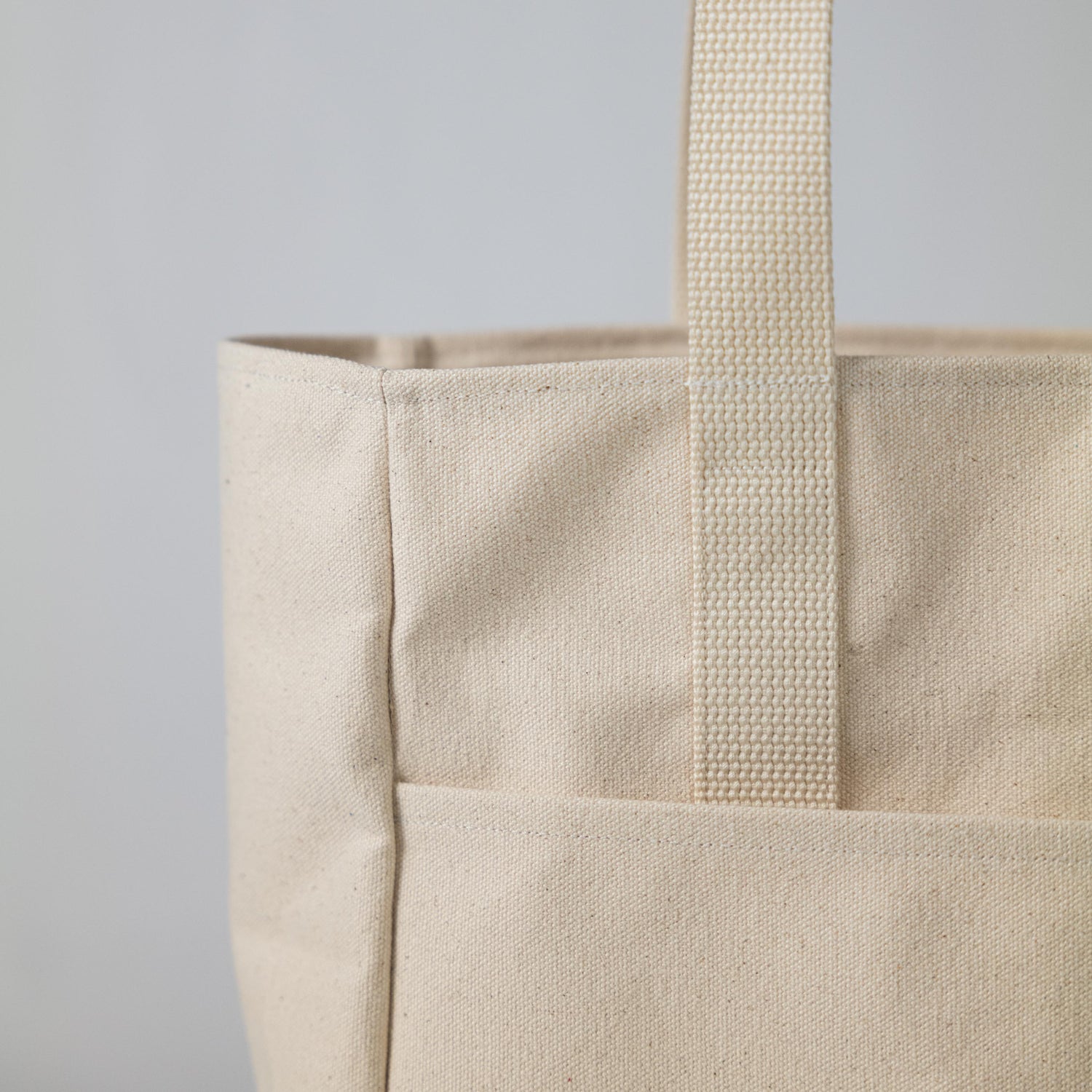 Navy Canvas Carryall