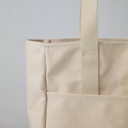 Navy Canvas Carryall