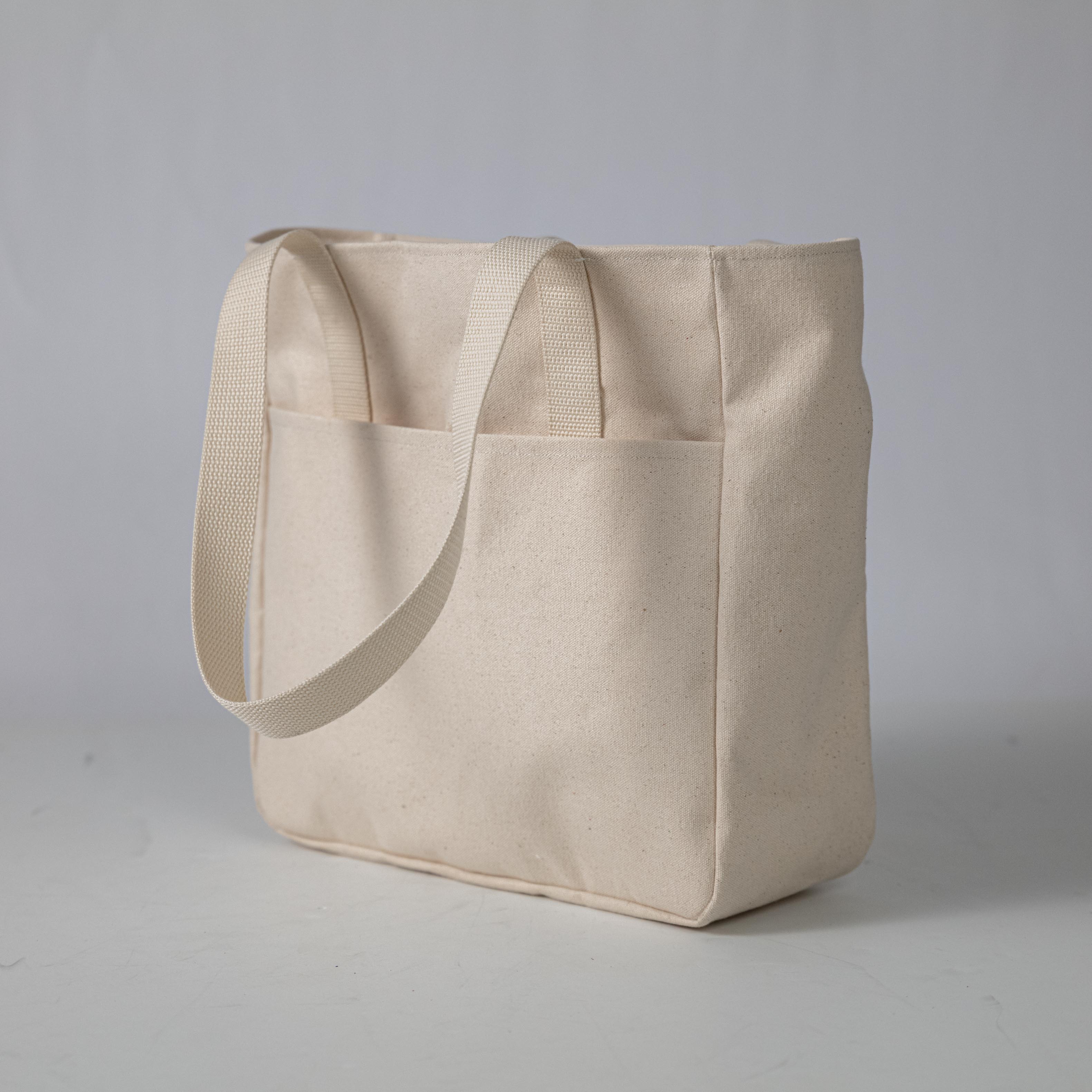 Navy Canvas Carryall