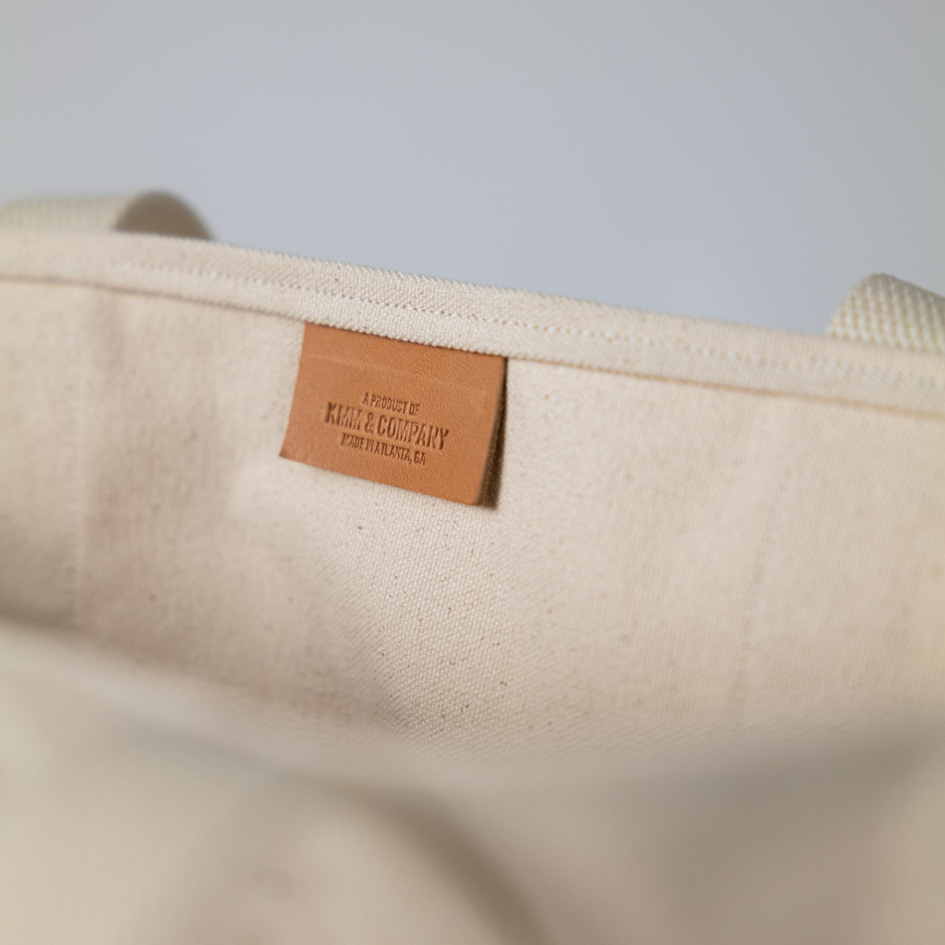 Navy Canvas Carryall