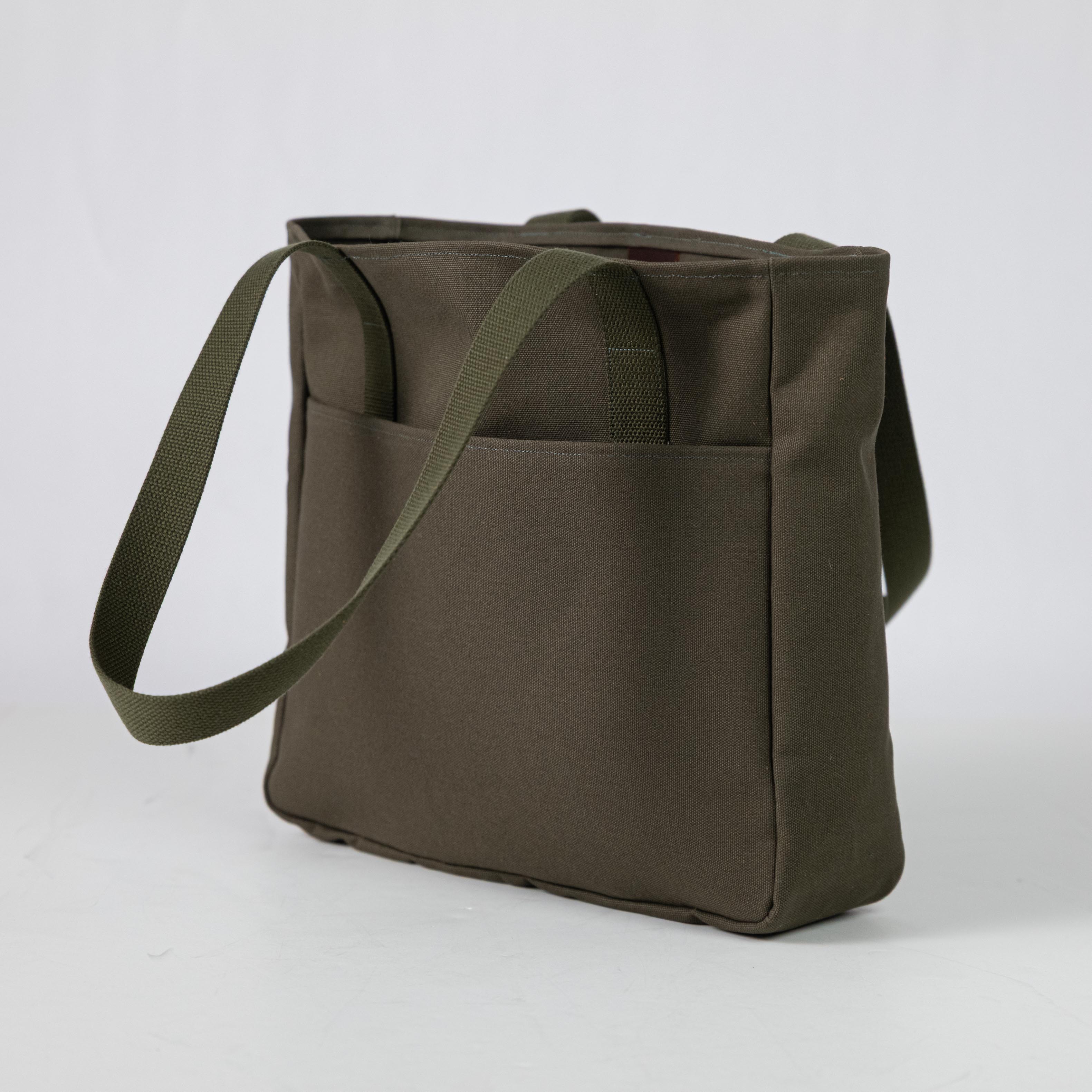 Brown Canvas Carryall