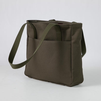 Brown Canvas Carryall