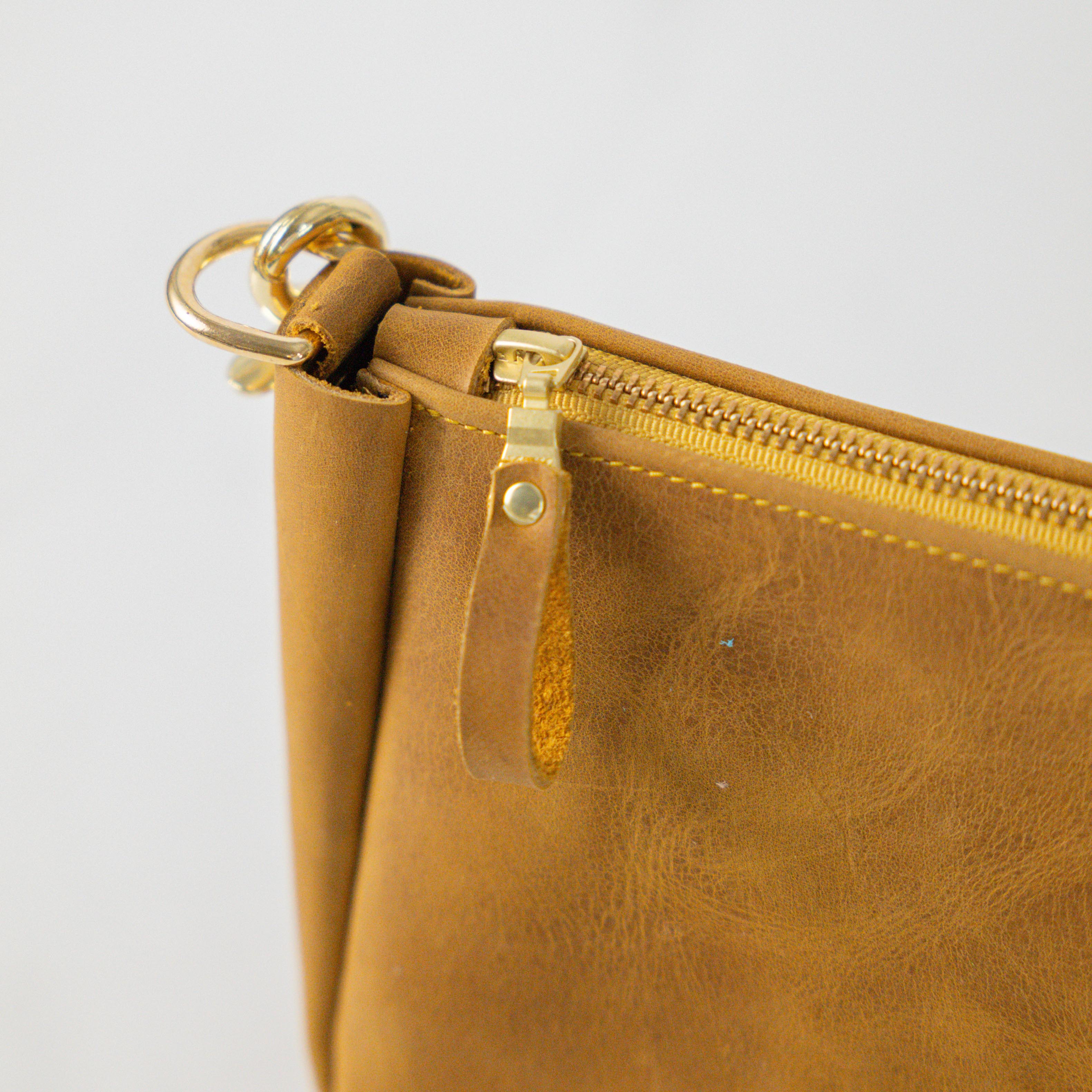 Mustard Medium Crossbody Bag
