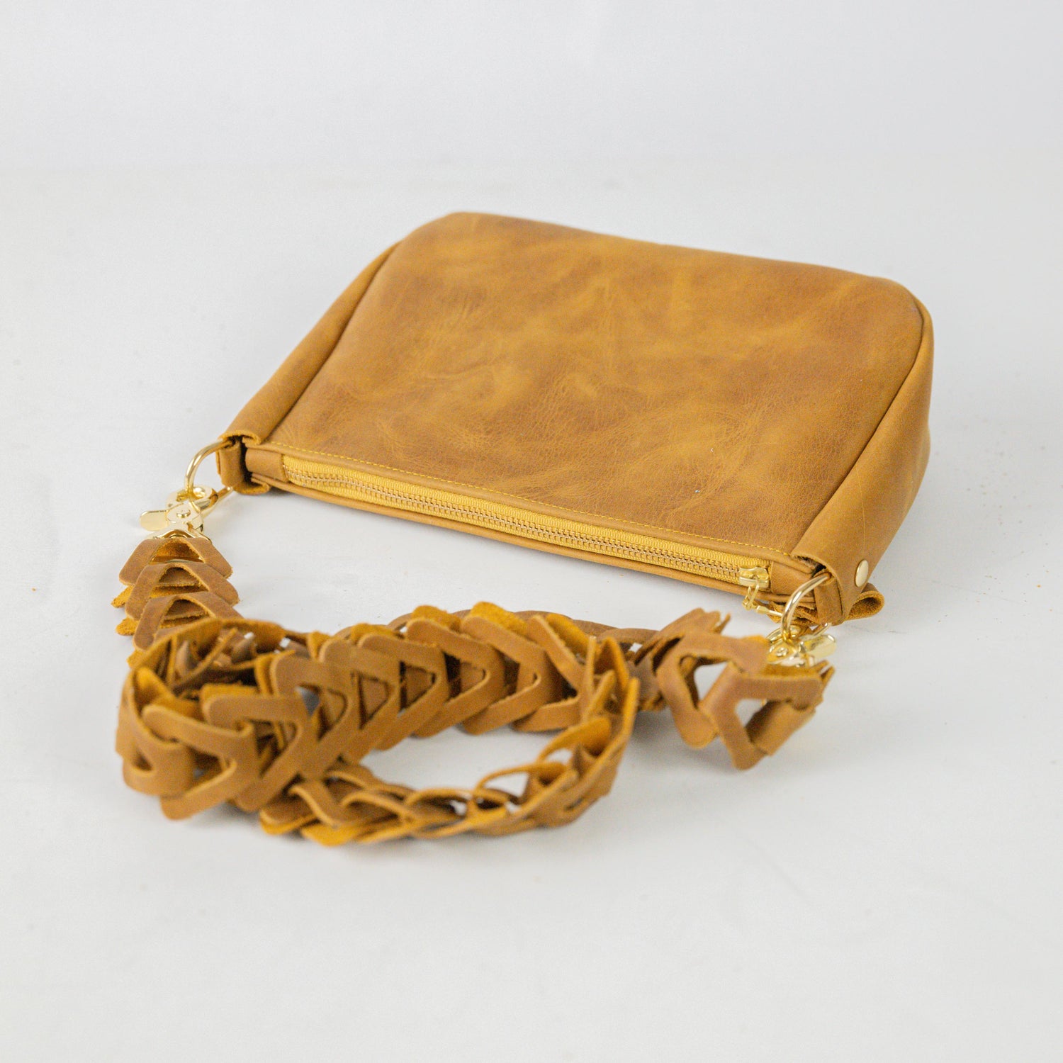 Mustard Medium Crossbody Bag