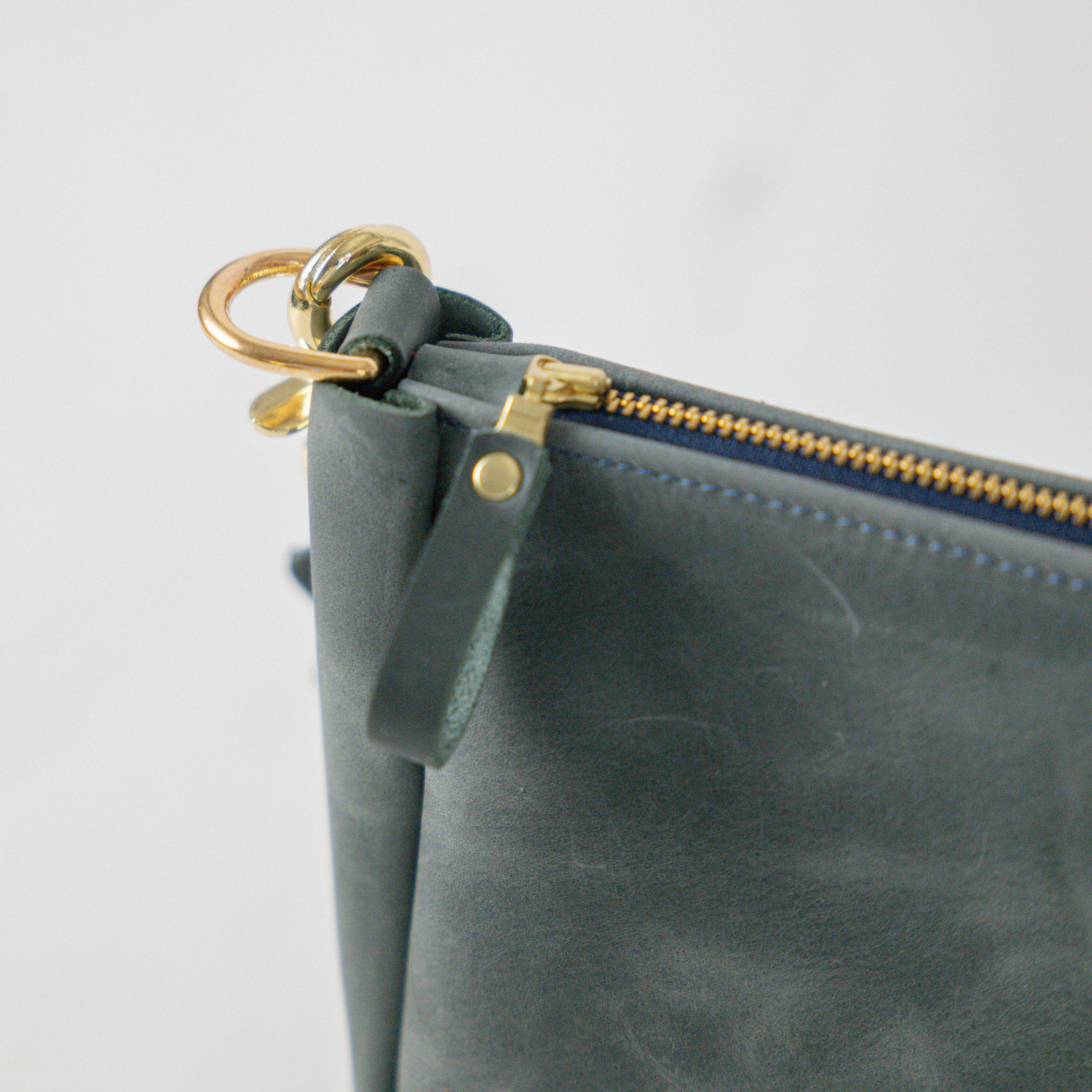 Atlantic Blue Medium Crossbody Bag