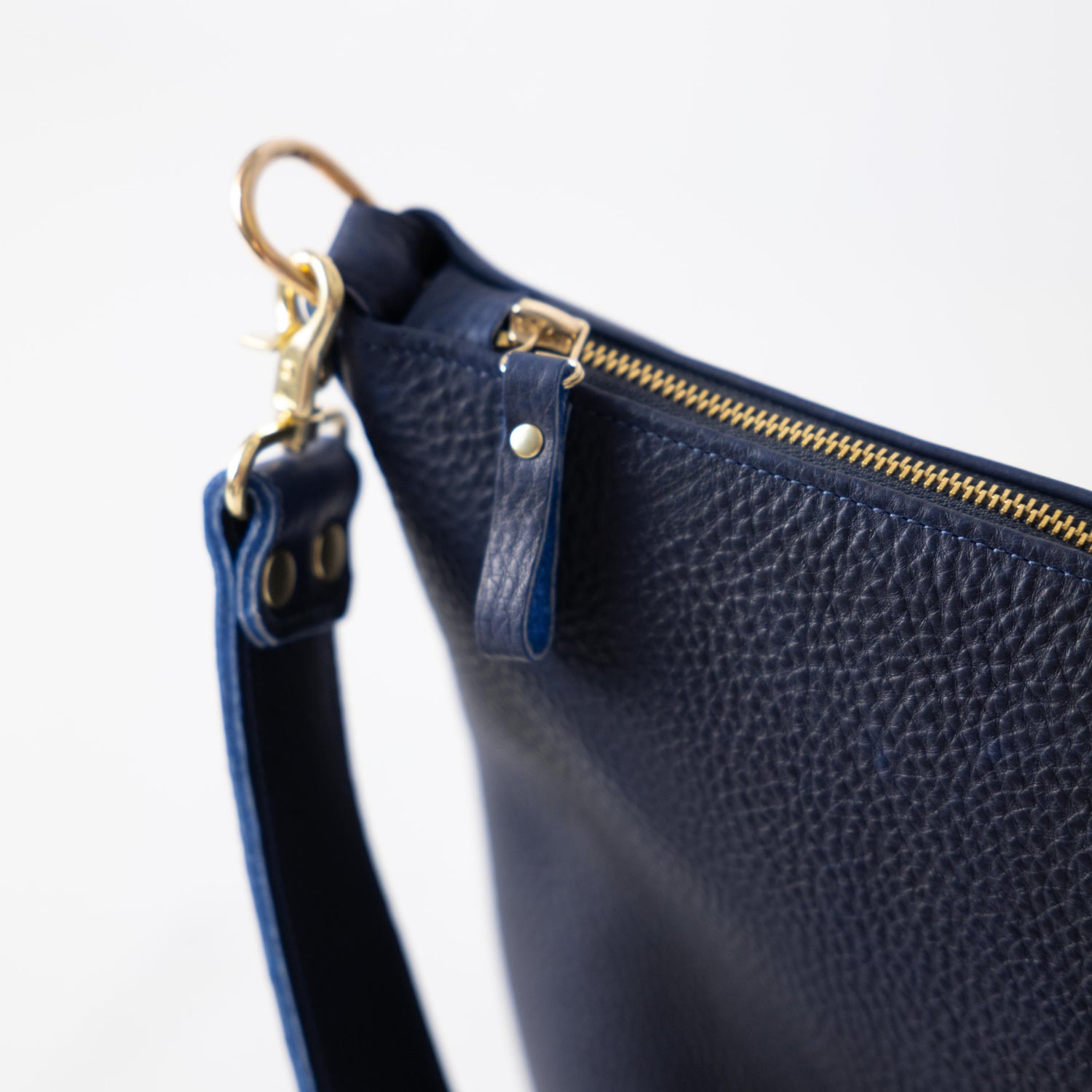 Ink Washed Cavalier Mini Zip-Top Bucket Bag