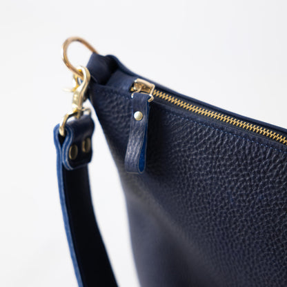 Ink Washed Cavalier Mini Zip-Top Bucket Bag