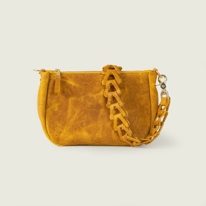 Original Yellow Bison Medium Crossbody Bag Bundle