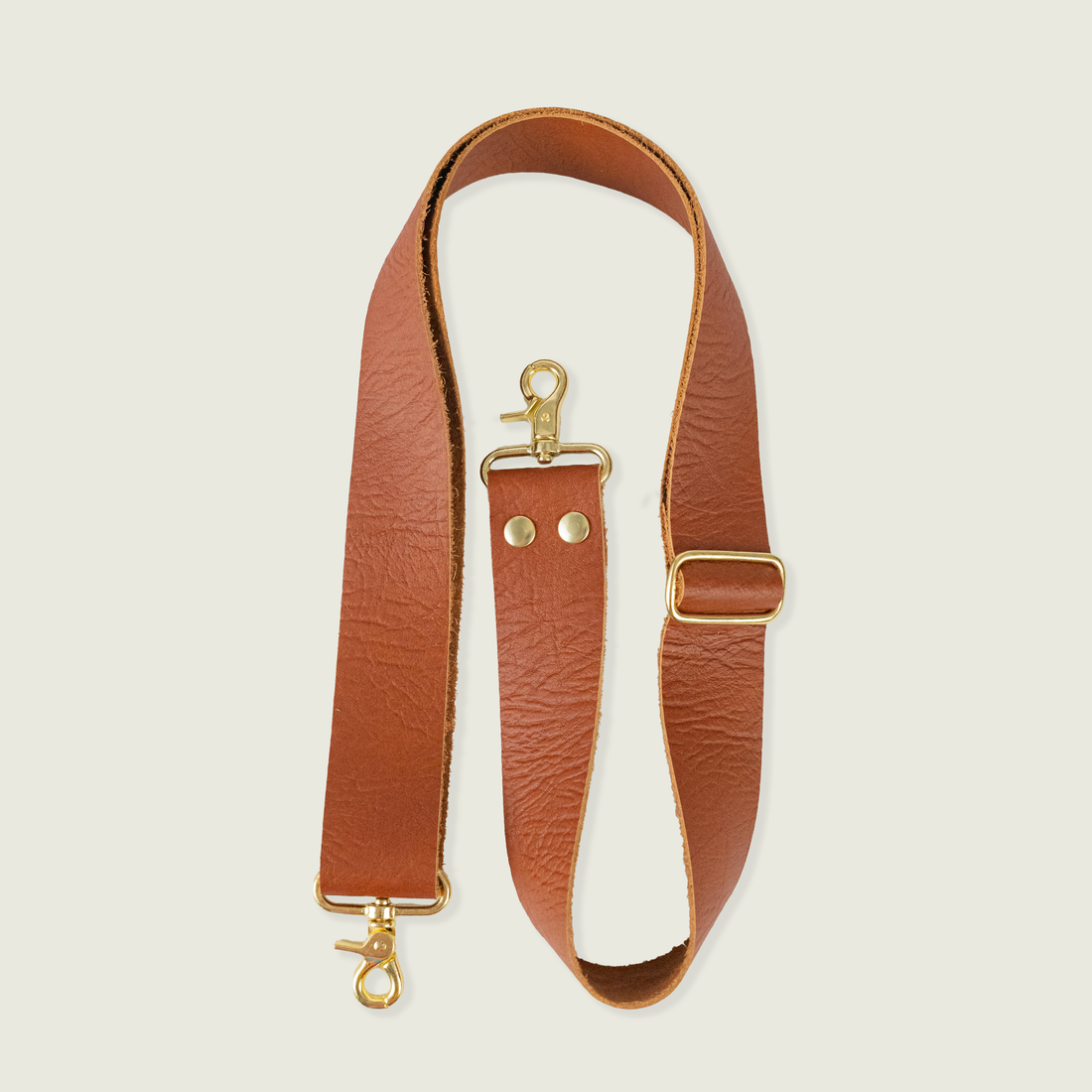 Tan Bison Slider Strap