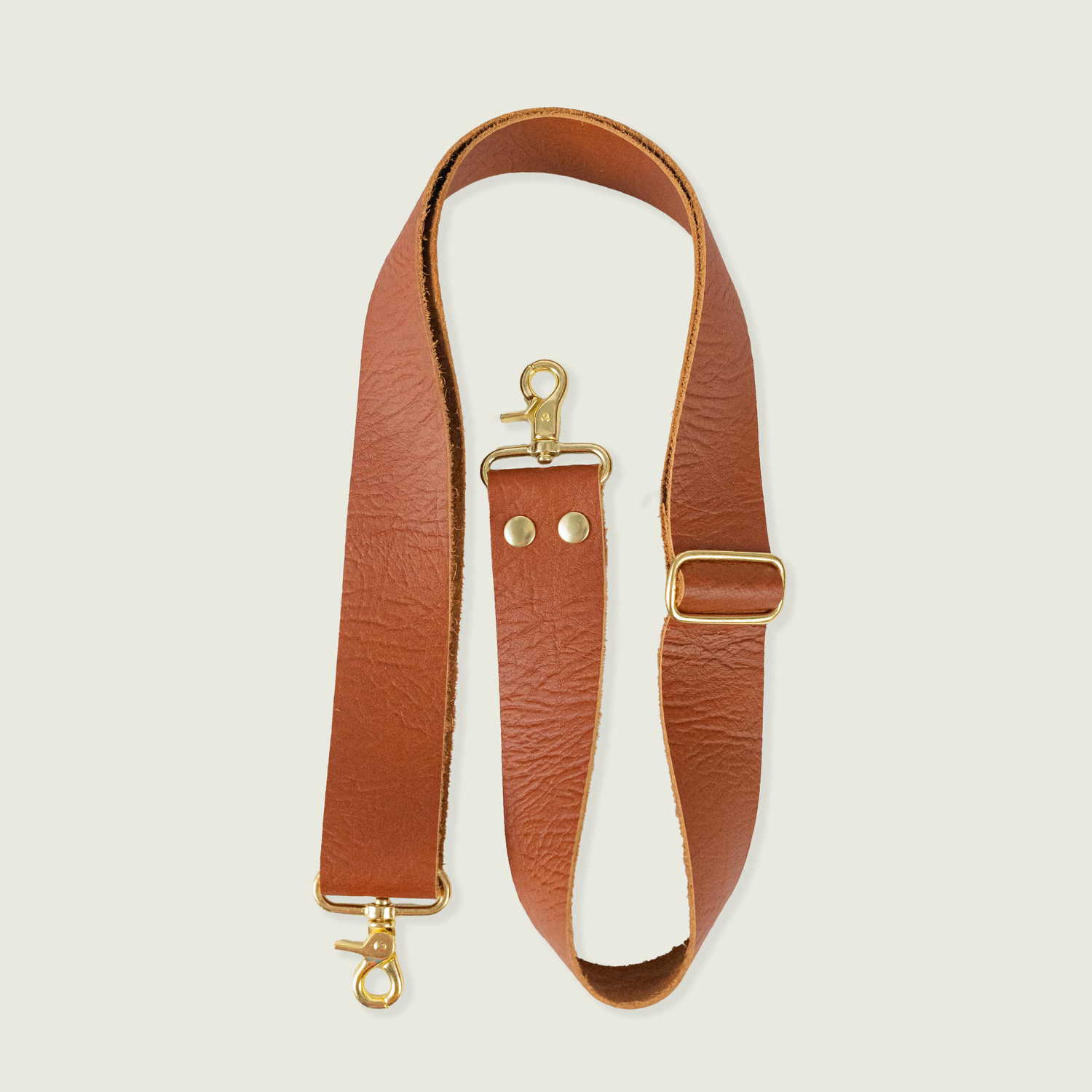 Tan Bison Slider Strap