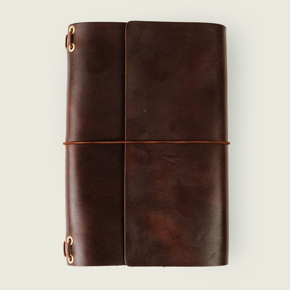Brown Chromexcel Travel Journal