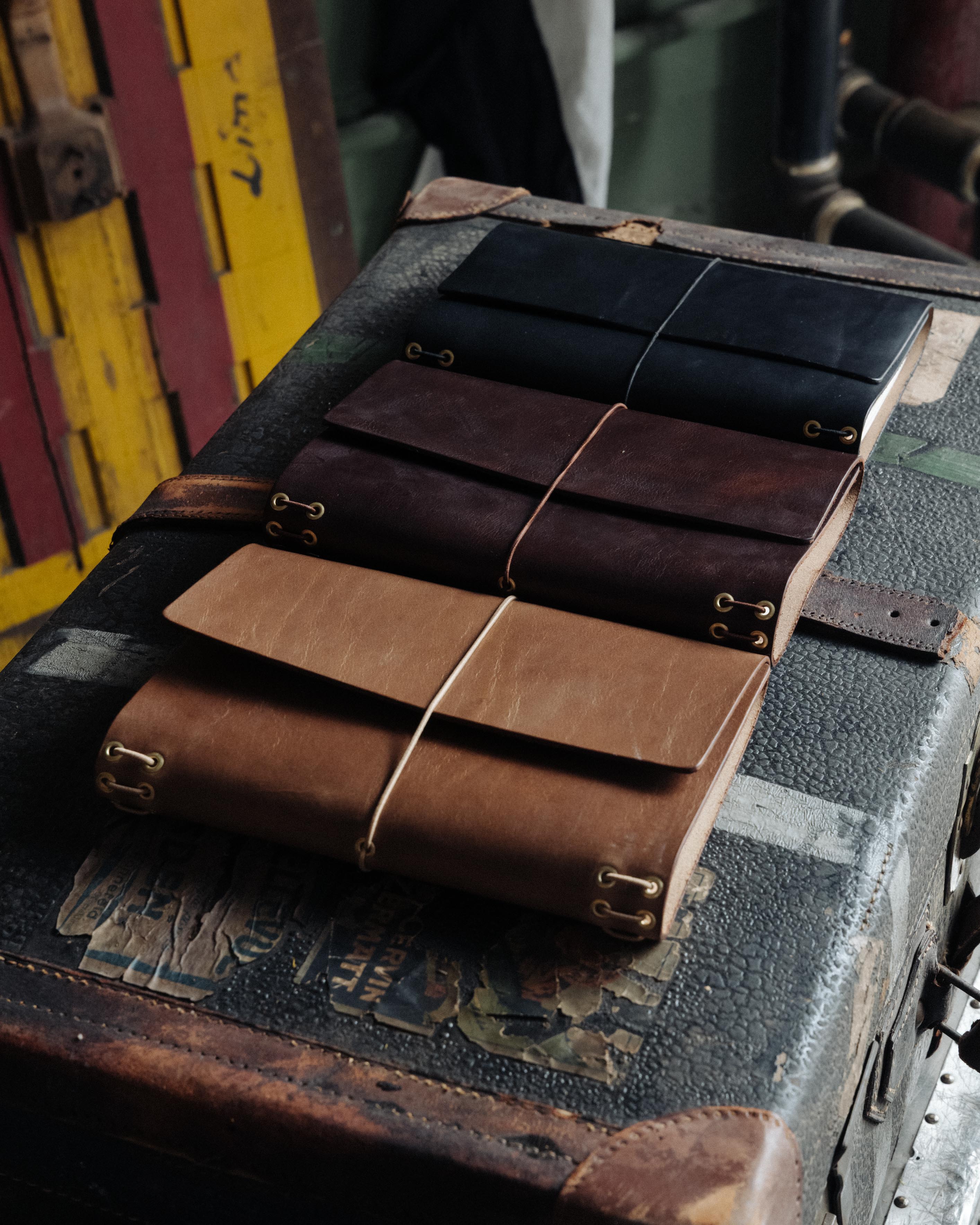 Natural Chromexcel Travel Journal