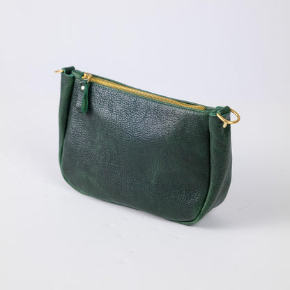 Green Bulldog Medium Crossbody Bag