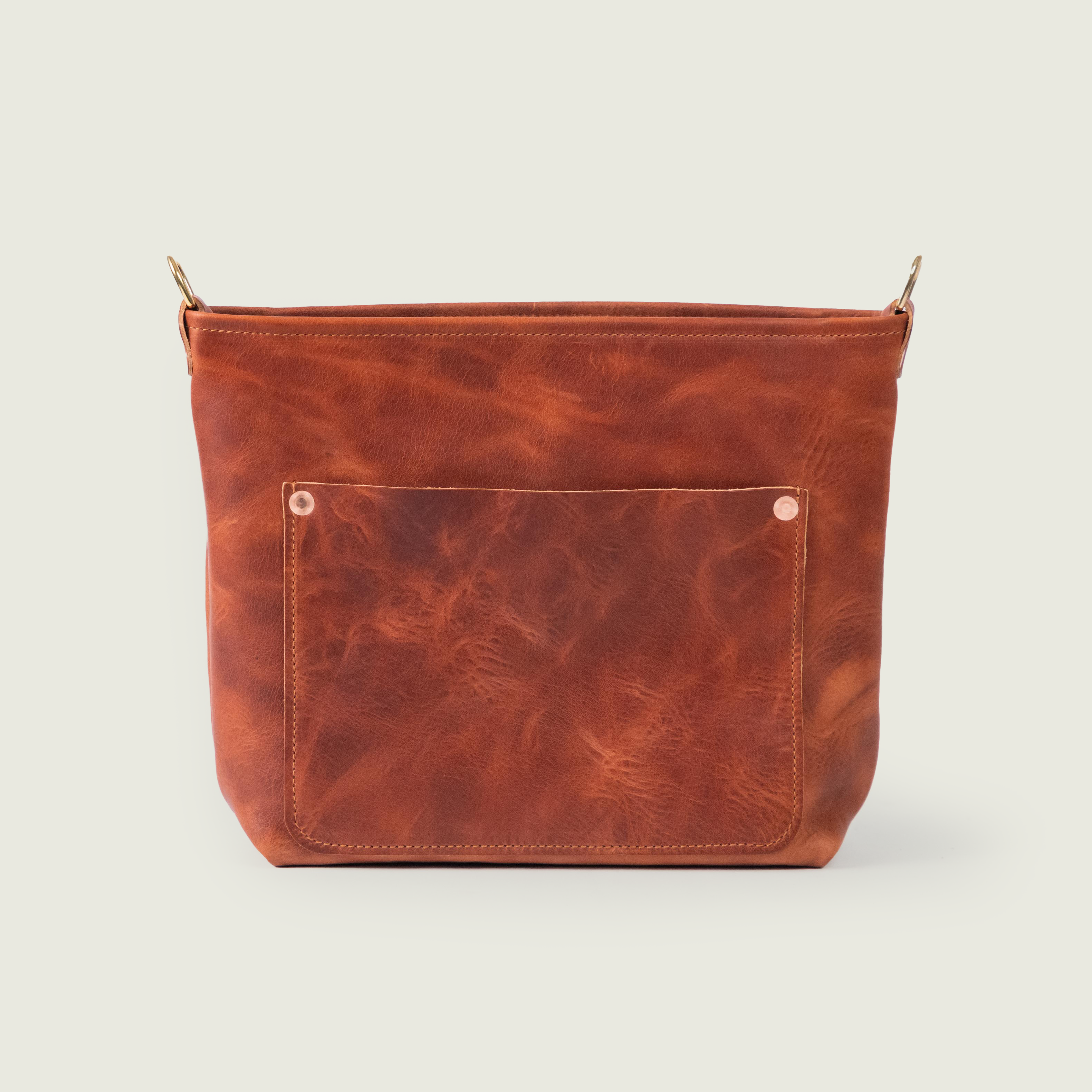 Very Tumbled Old English Derby Mini Crossbody Travel Tote