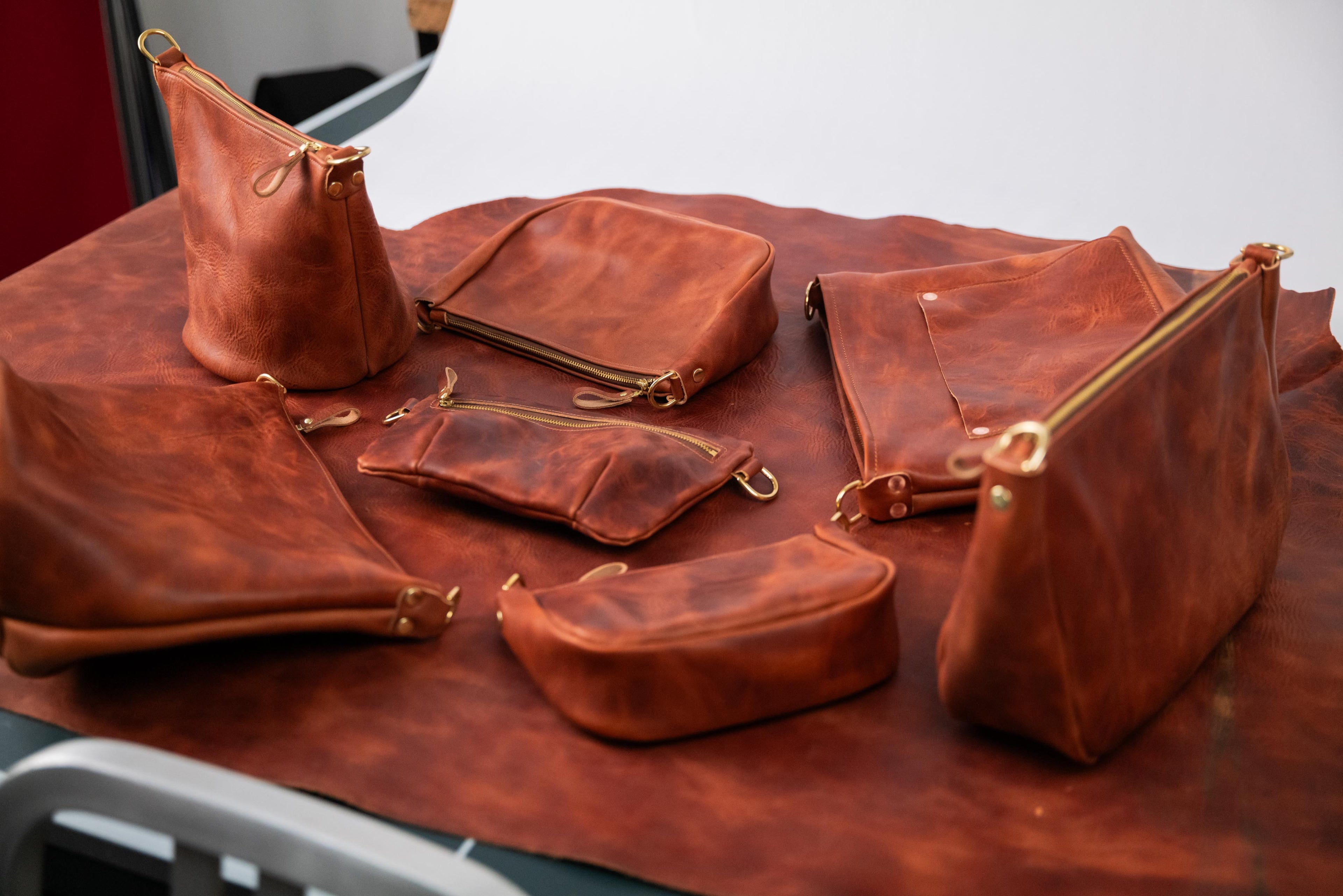 Very Tumbled Old English Derby Mini Crossbody Tote
