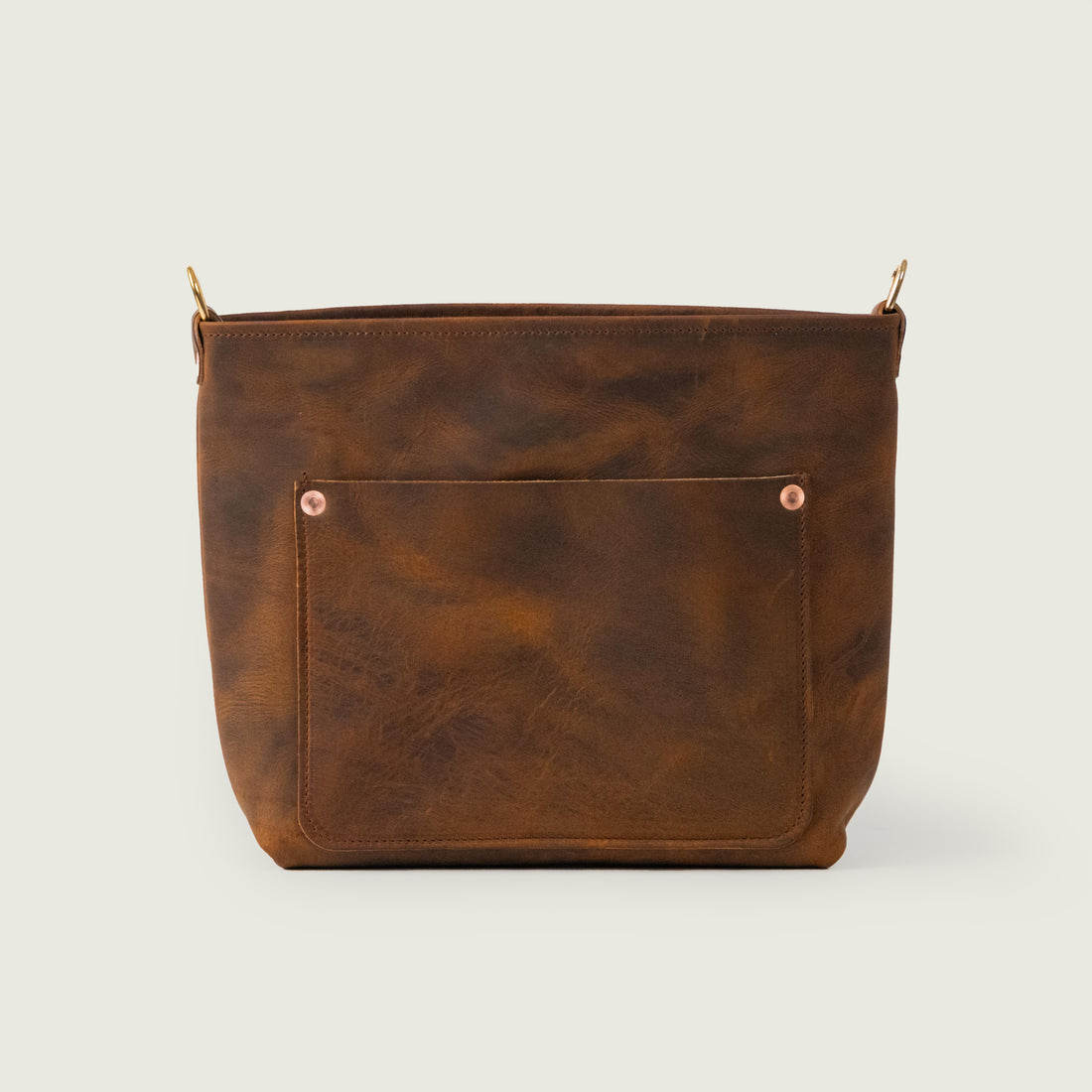 Seidel Crazy Horse  Mini Crossbody Travel Tote