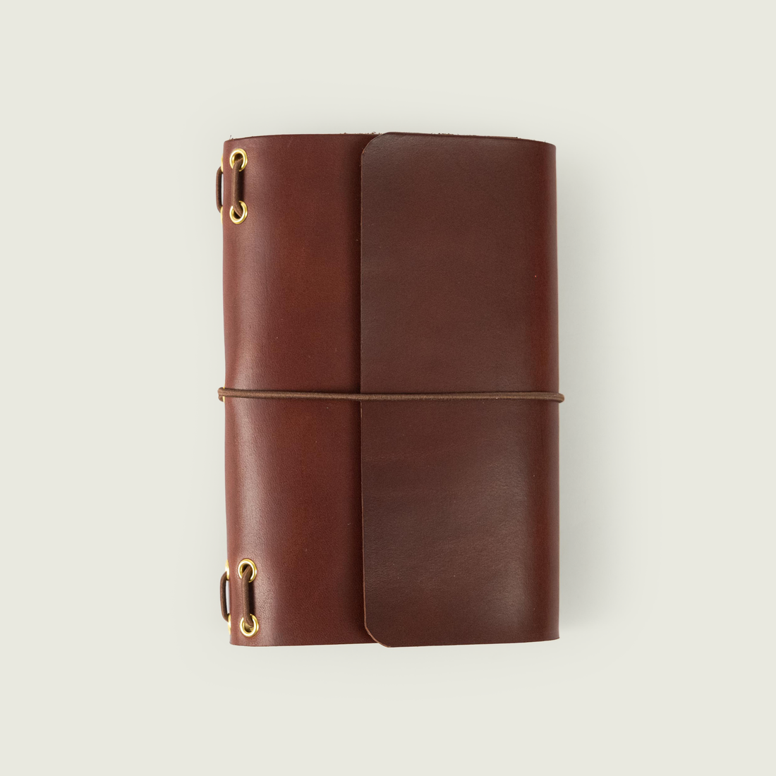 British Tan Double Shot Mini Travel Journal