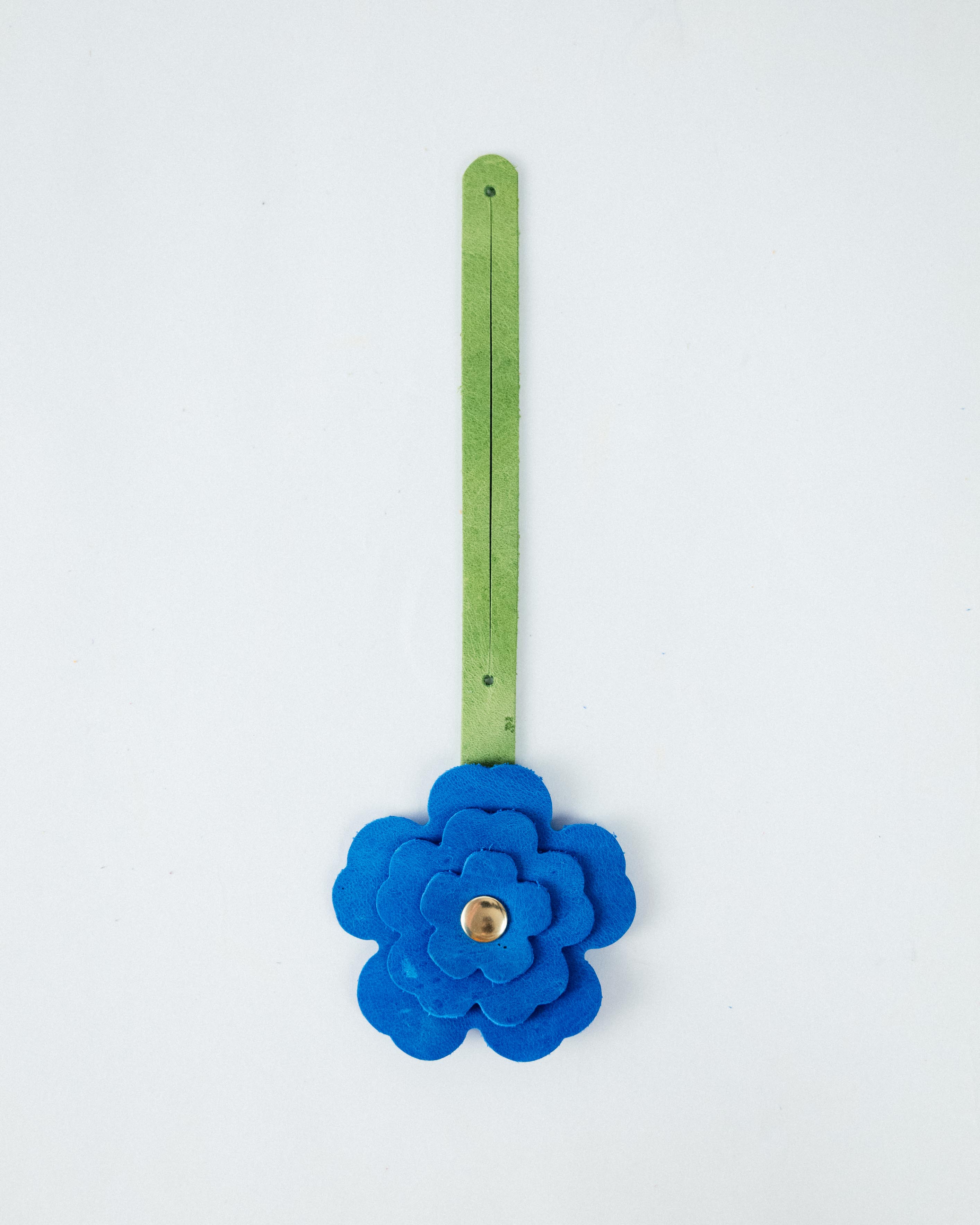 Sapphire Flower Charm
