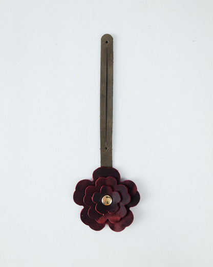 Blood Moon Flower Charm