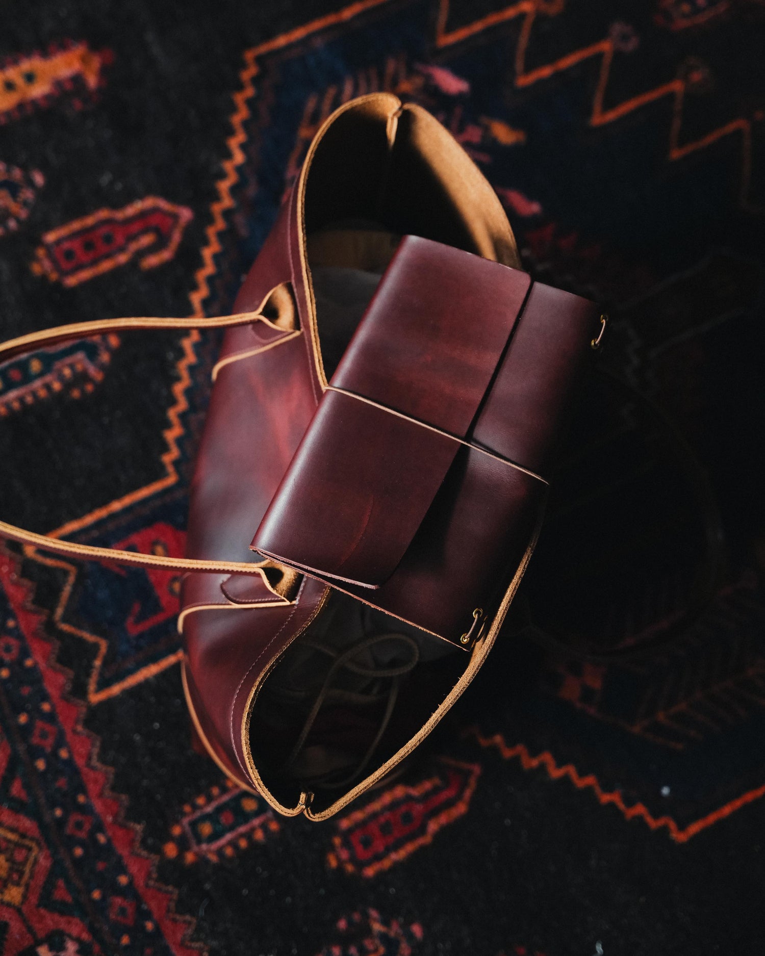 British Tan Double Shot Flagship Tote Bundle