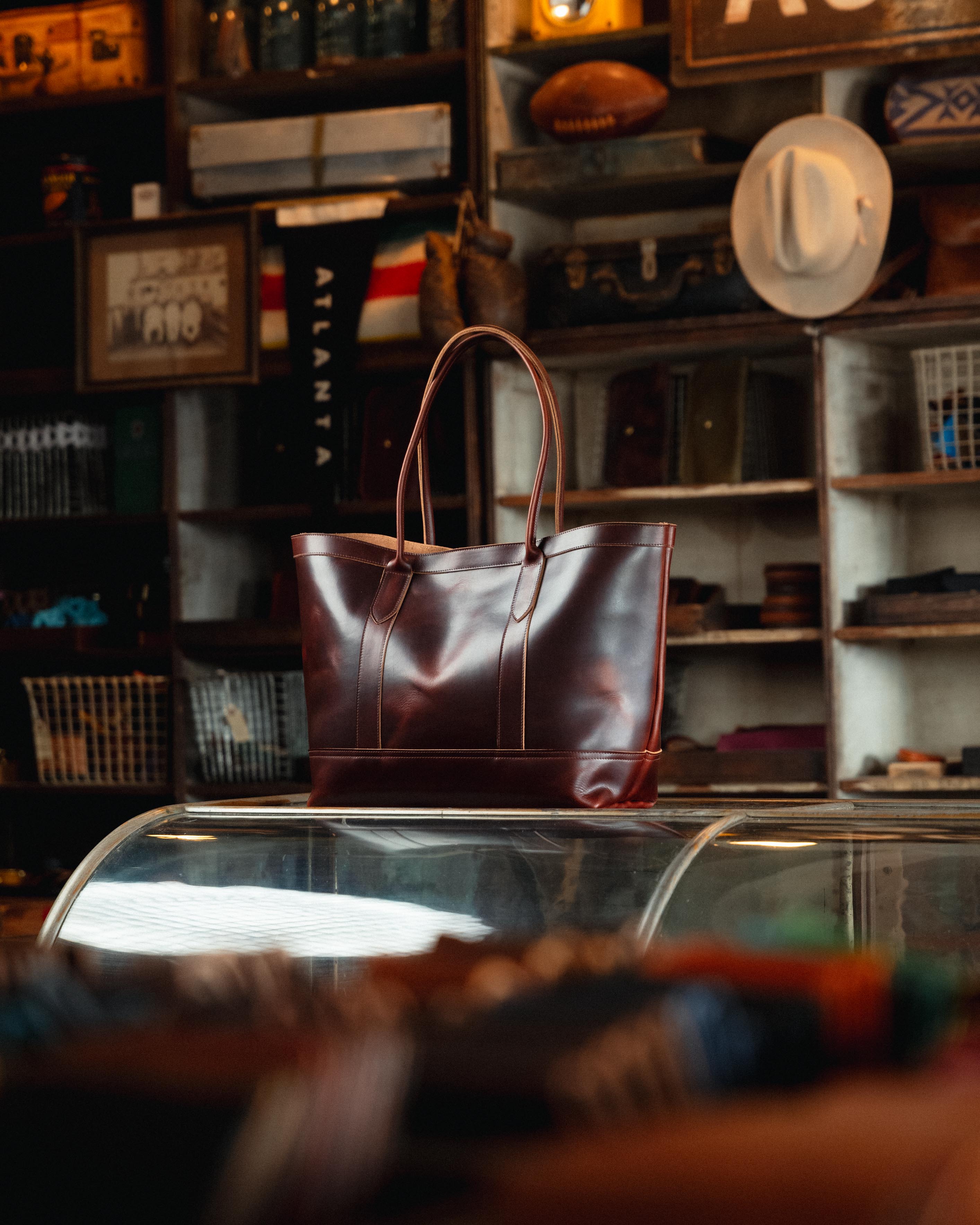 British Tan Double Shot Flagship Tote Bundle
