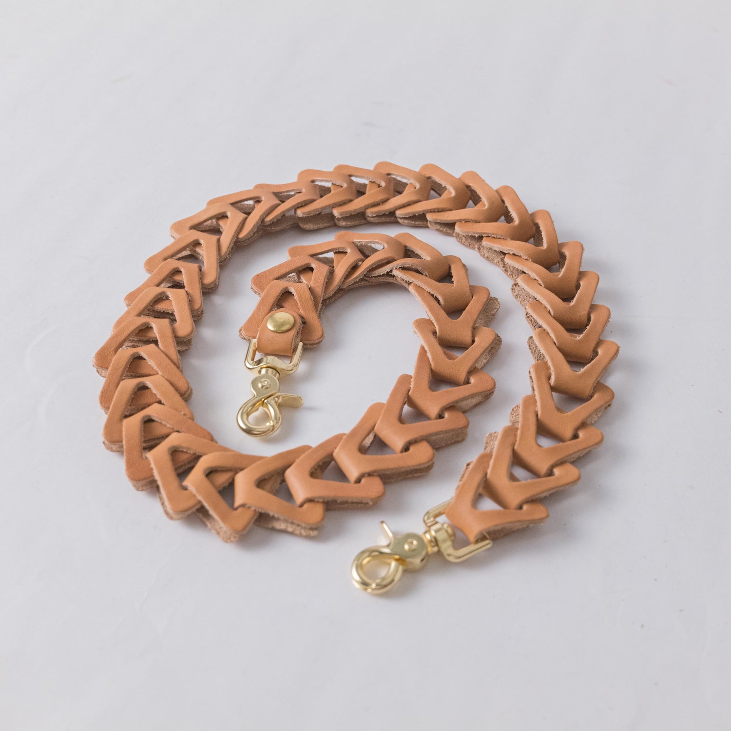 Natural Essex Chain Link Strap