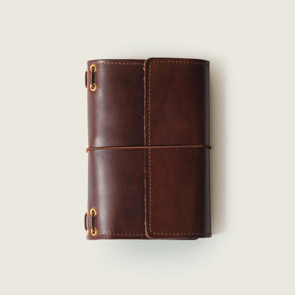 British Tan Double Shot Luxe Pocket Travel Journal